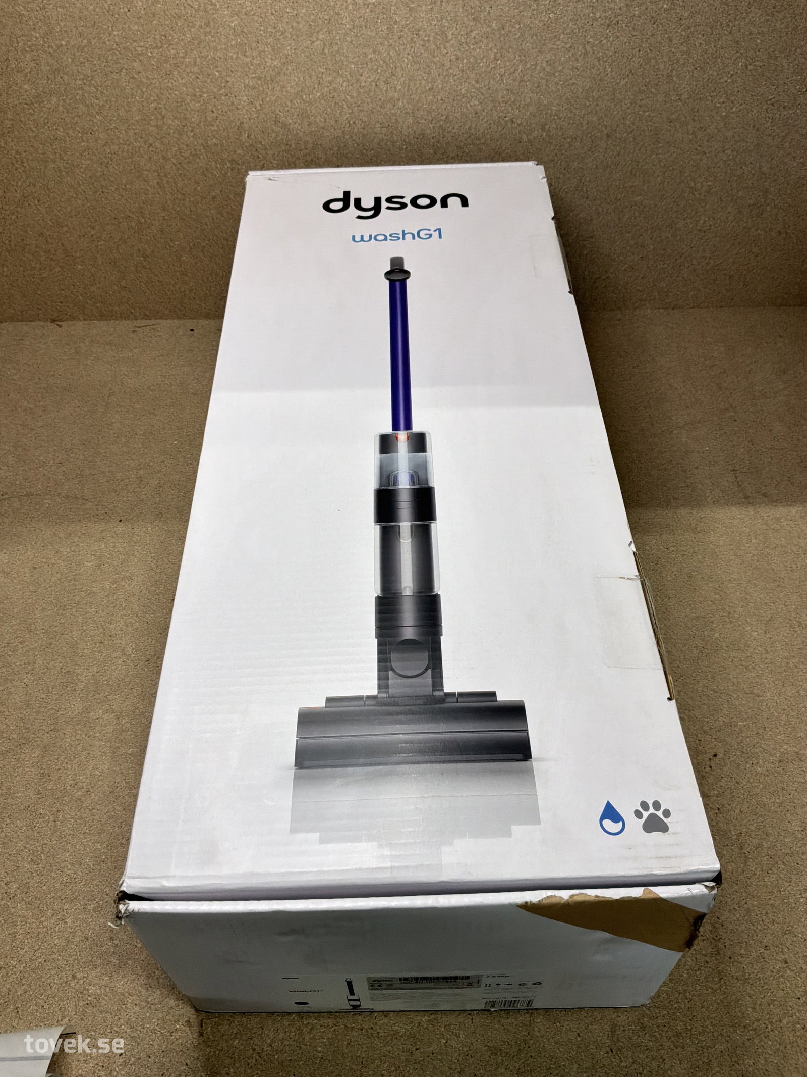 Golvtvättare, Dyson, WashG1, bruten förpackning på auktion i Ätran hos Toveks Auktioner