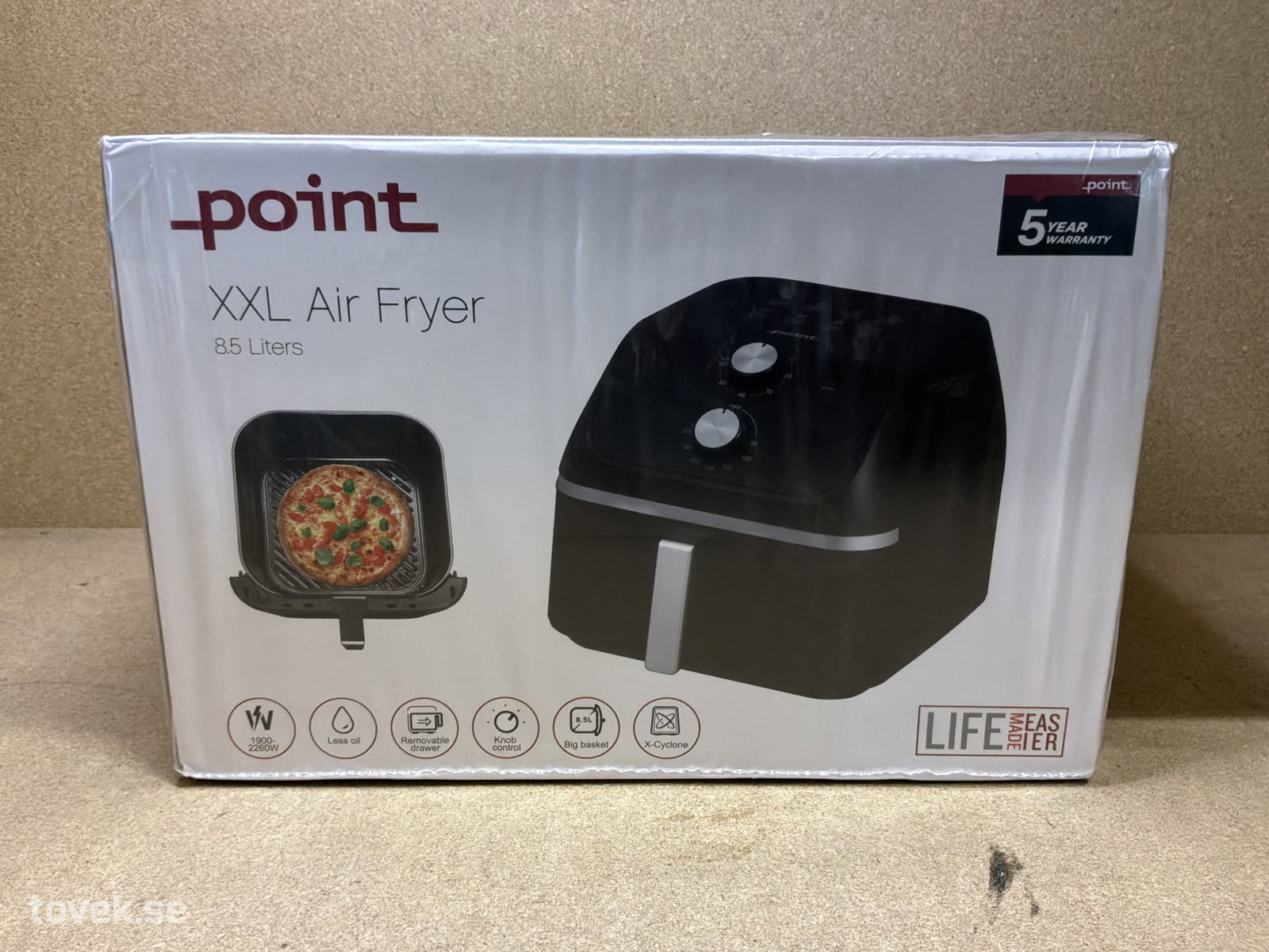 Airfryer, Point, XXL på auktion i Ätran hos Toveks Auktioner