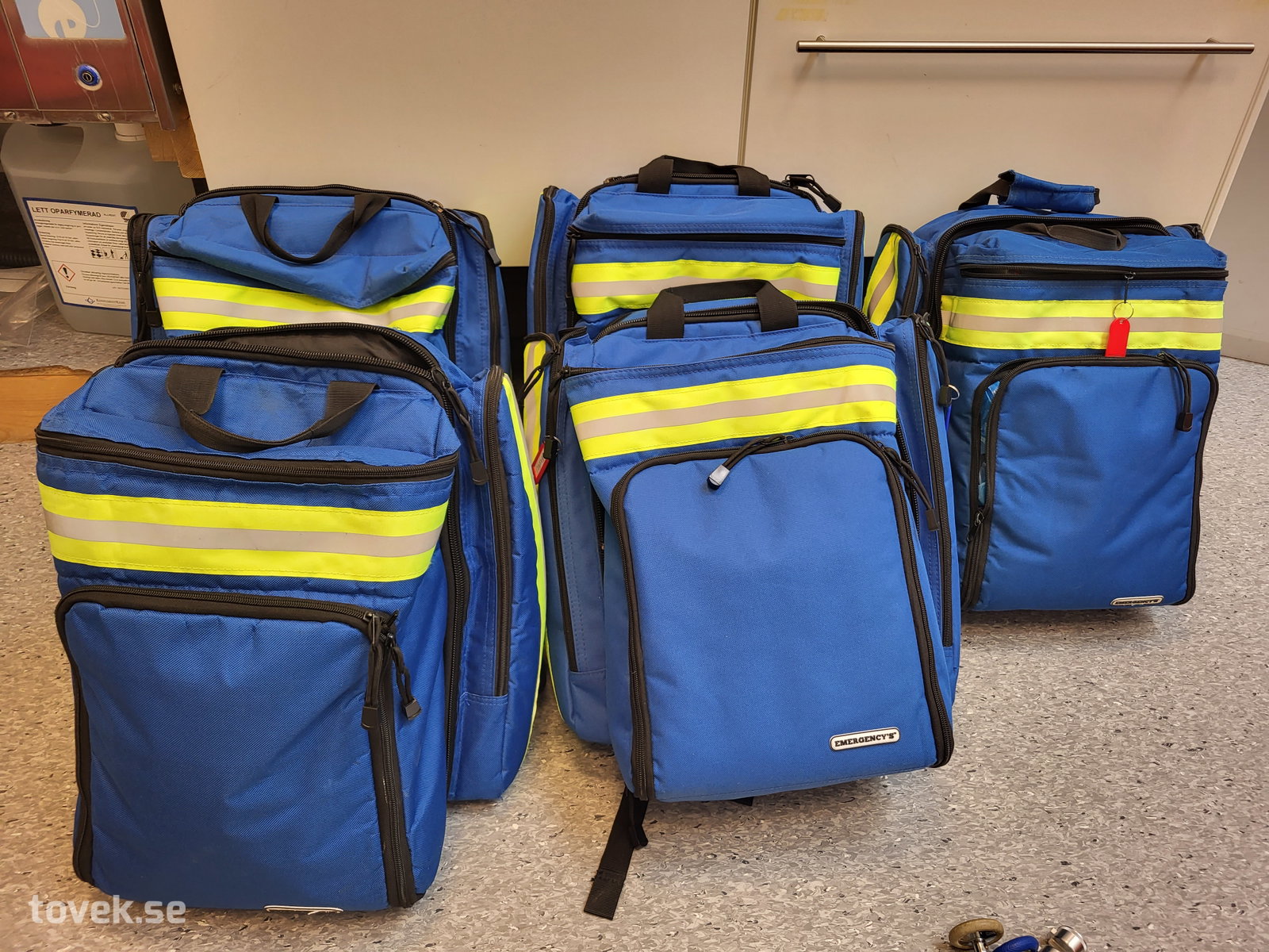 Akutväska x 5