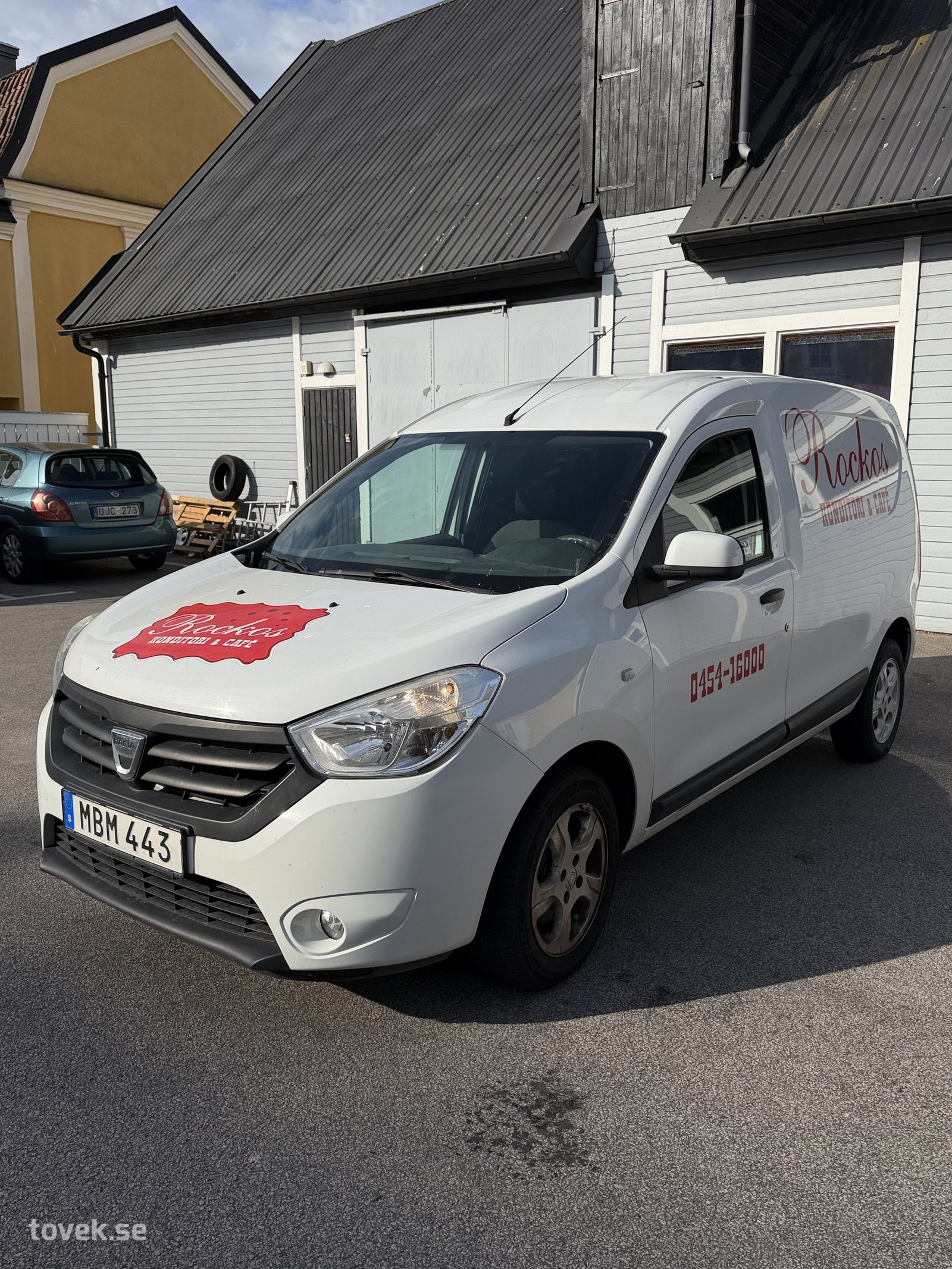 Skåpbil Dacia Dokker, 2015 på auktion i Karlshamn hos Toveks Auktioner