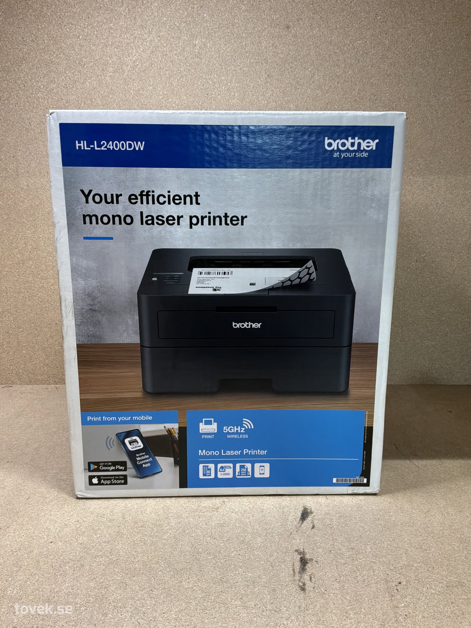 Laserskrivare, Brother, HL-L2400DW på auktion i Ätran hos Toveks Auktioner