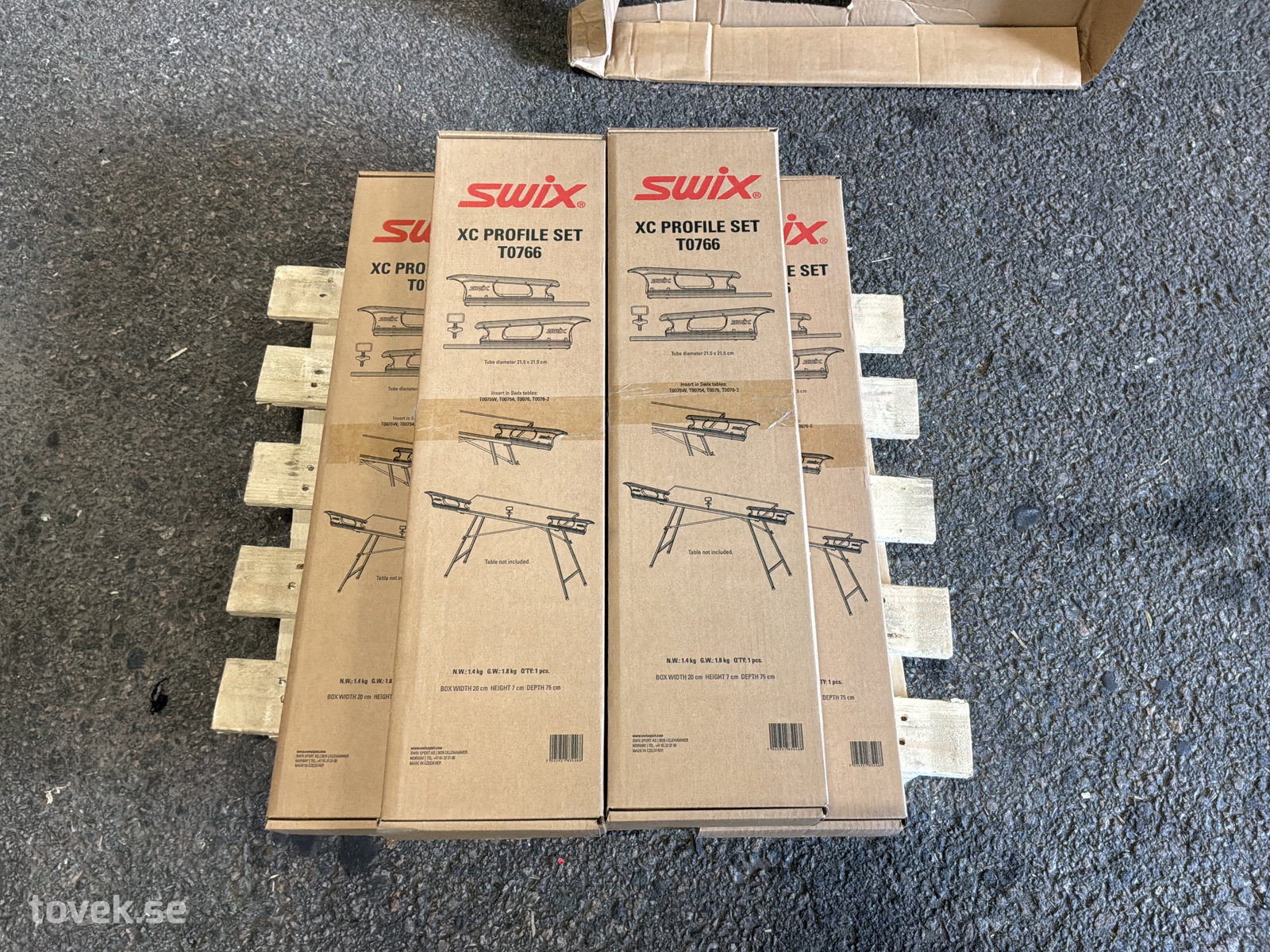 Swix XC Profile ser T0766, 5st på auktion i Ätran hos Toveks Auktioner