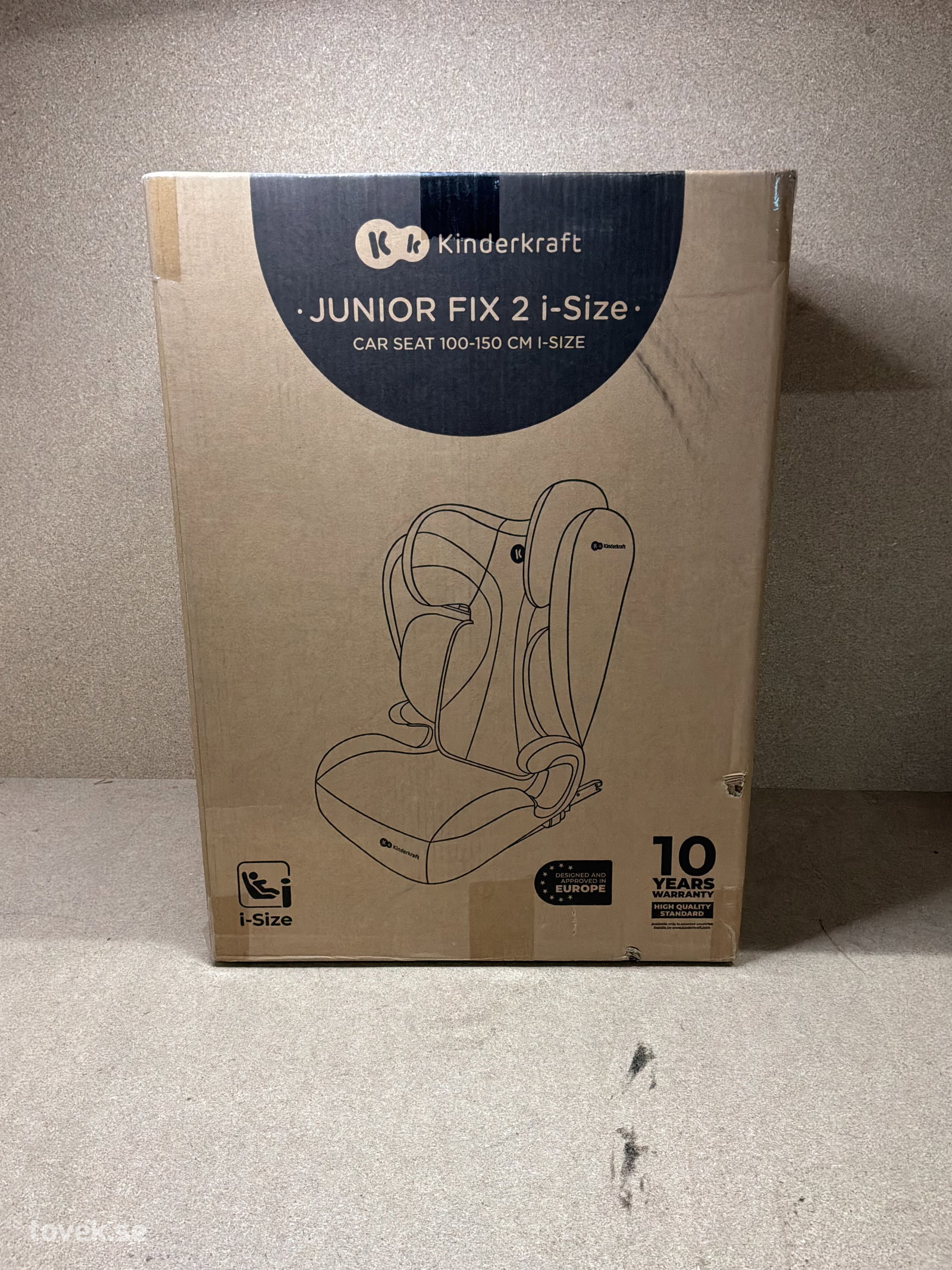 Bältesstol, Kinderkraft, Junior fix 2 i-size på auktion i Ätran hos Toveks Auktioner