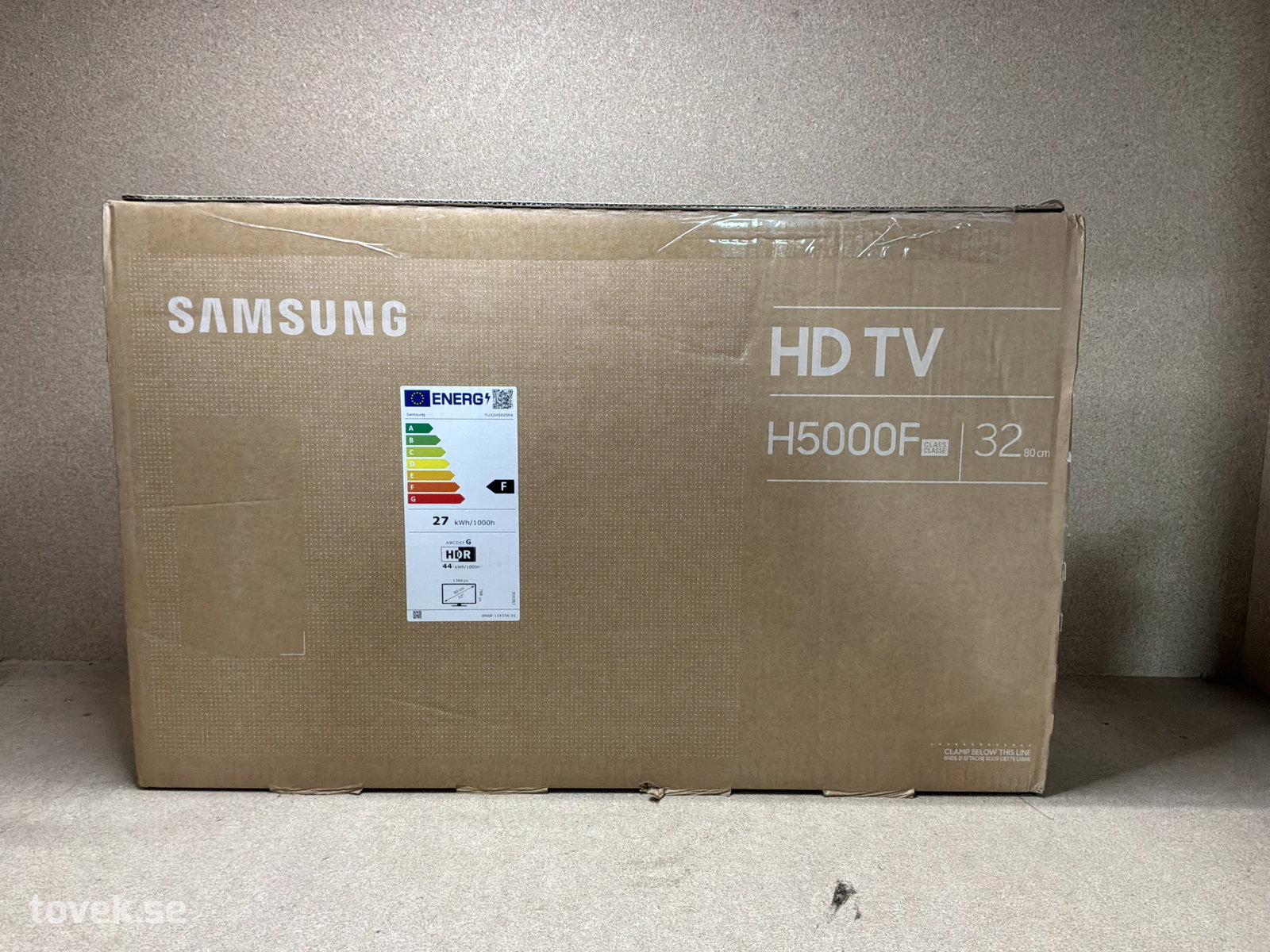 Tv 32”, Samsung, H5000F, TU32H5005FK på auktion i Ätran hos Toveks Auktioner