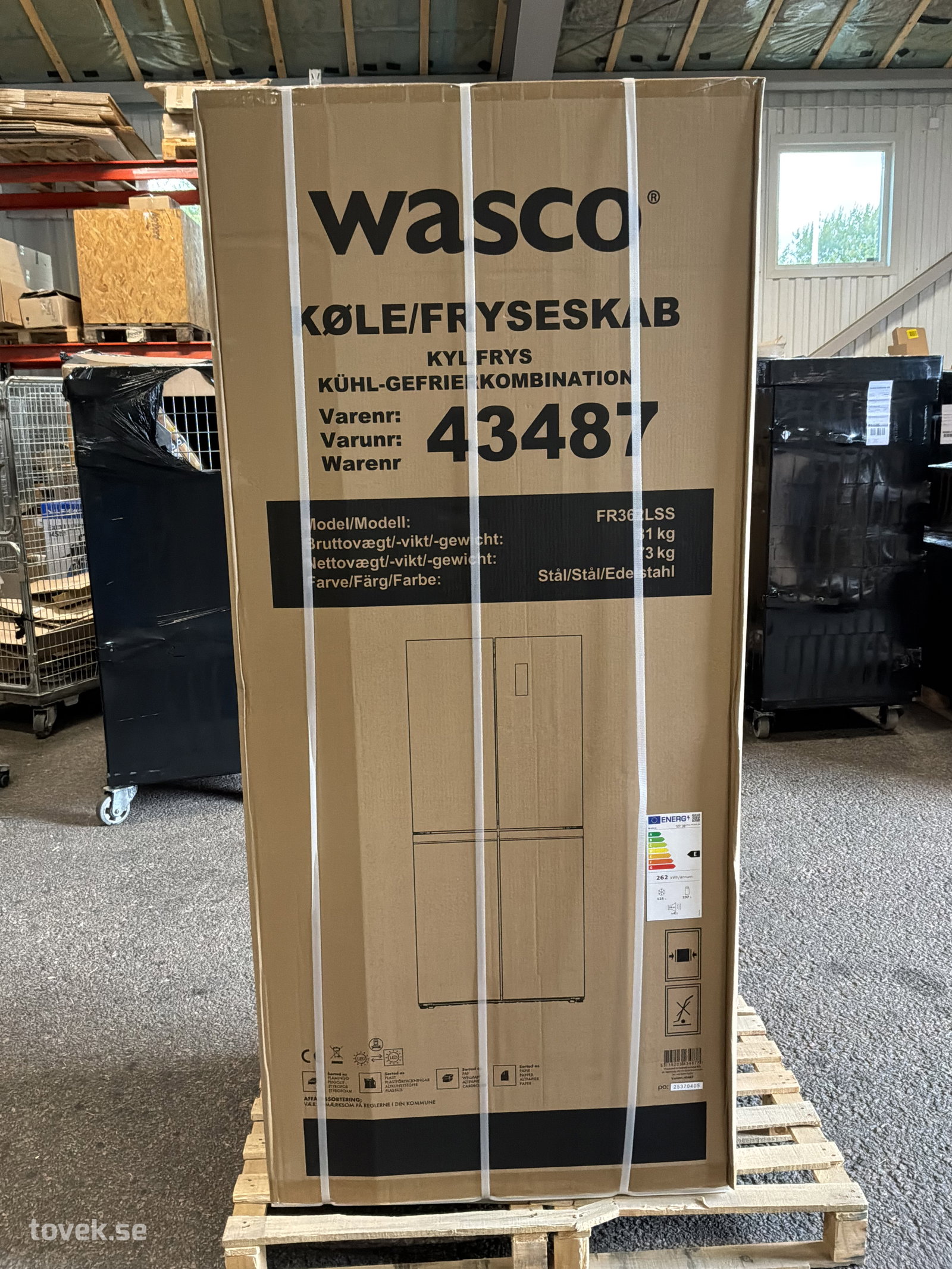 Kyl/Frys, Wasco, 43487 på auktion i Ätran hos Toveks Auktioner