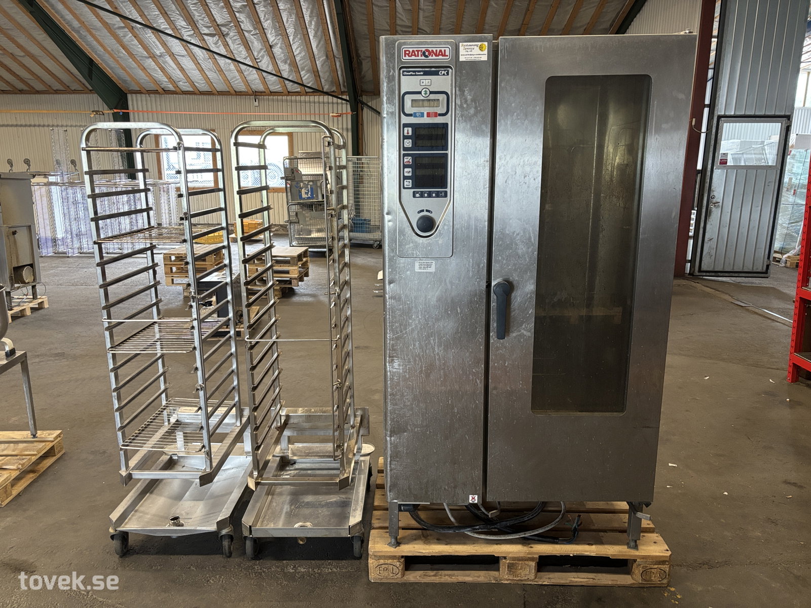Kombiugn, Rational ClimaPlus Combi CPC med 2 vagnar på auktion i Ätran hos Toveks Auktioner