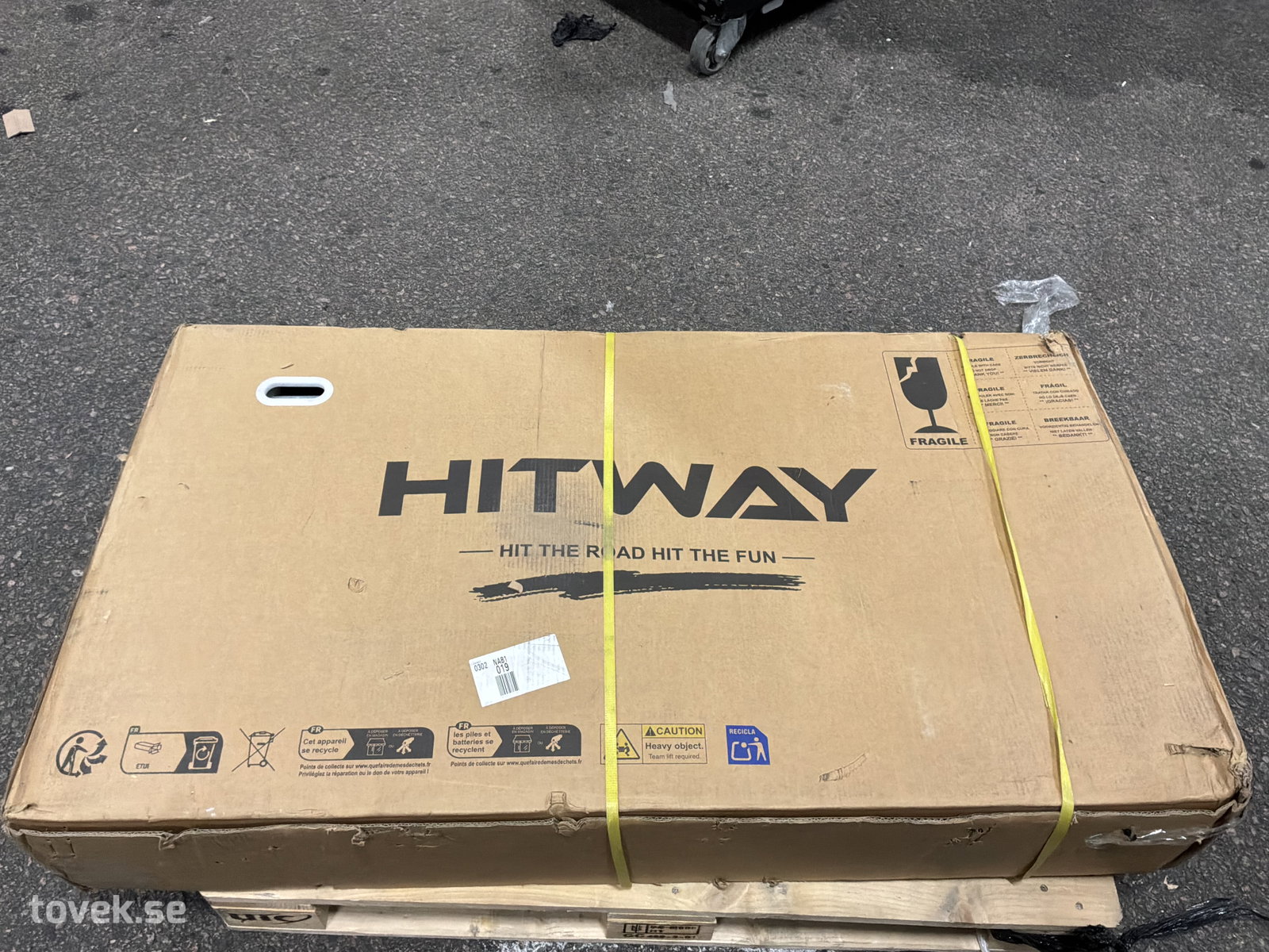 Elcykel, Hitway, Pedelec BK27 på auktion i Ätran hos Toveks Auktioner
