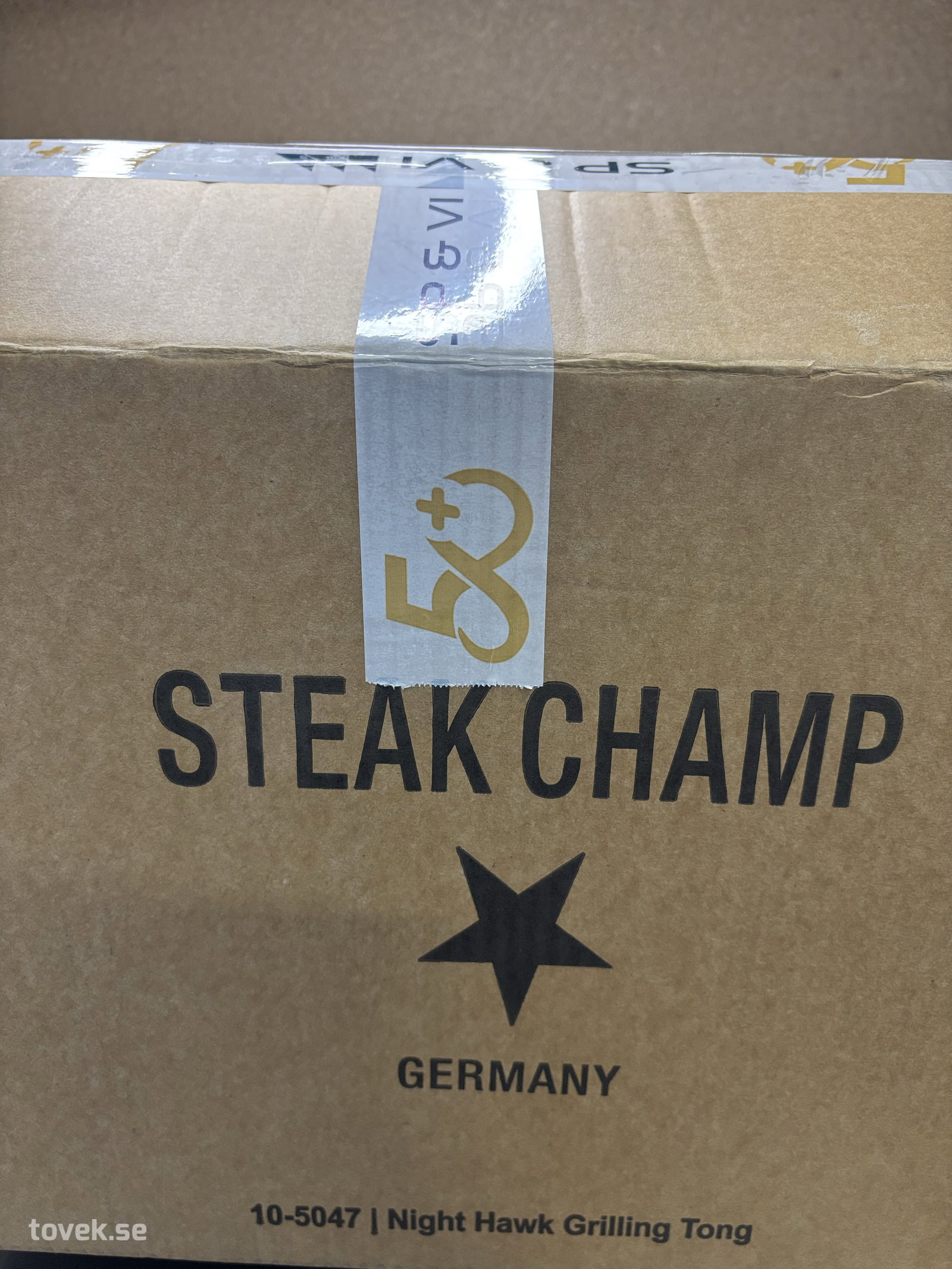Grilltänger Steak Champ Night Hawk, 8 st på auktion i Ätran hos Toveks Auktioner