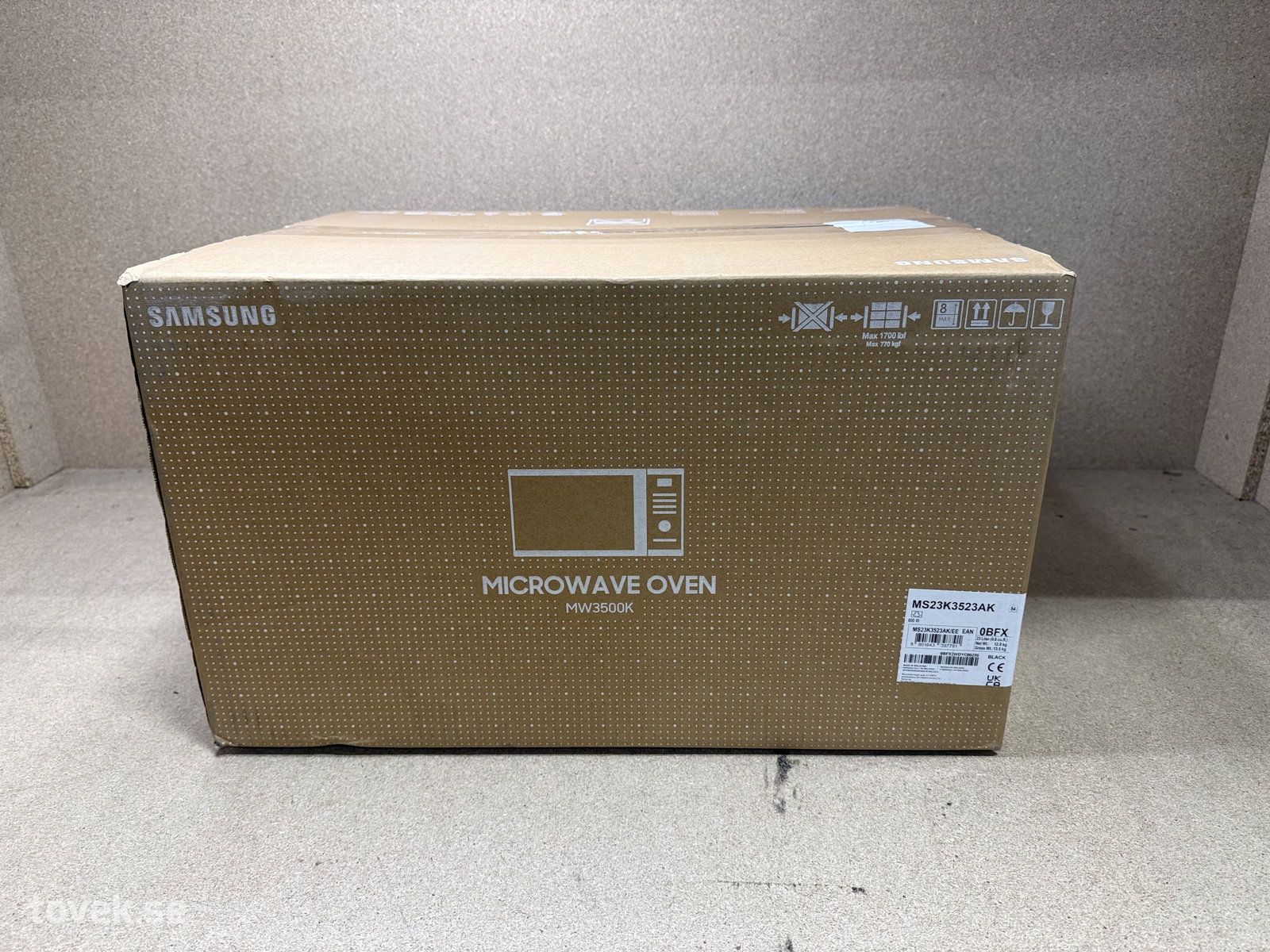 Mikrovågsugn, Samsung, MS23K3523AK/EE på auktion i Ätran hos Toveks Auktioner