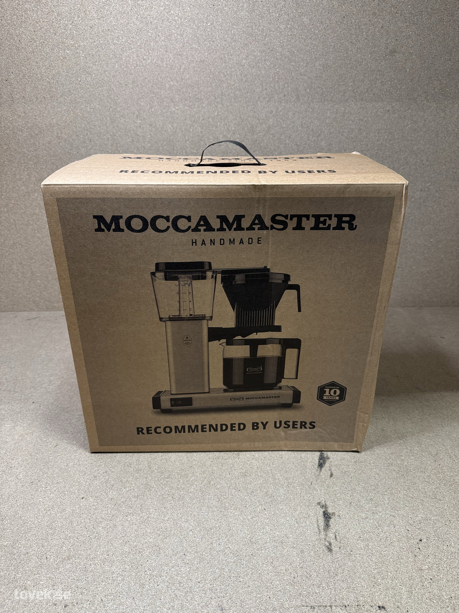 Kaffebryggare, Moccamaster, one switch, 53750 på auktion i Ätran hos Toveks Auktioner