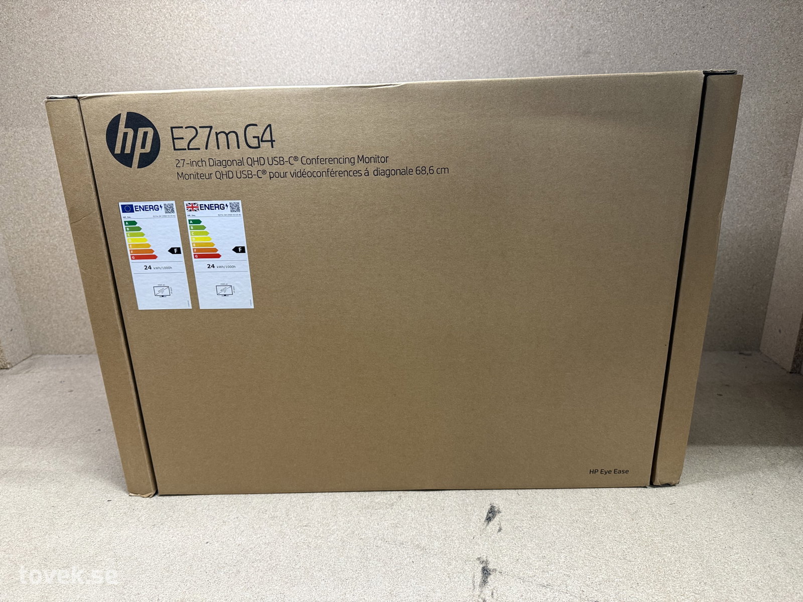 Monitor, Hp, E27m G4 på auktion i Ätran hos Toveks Auktioner