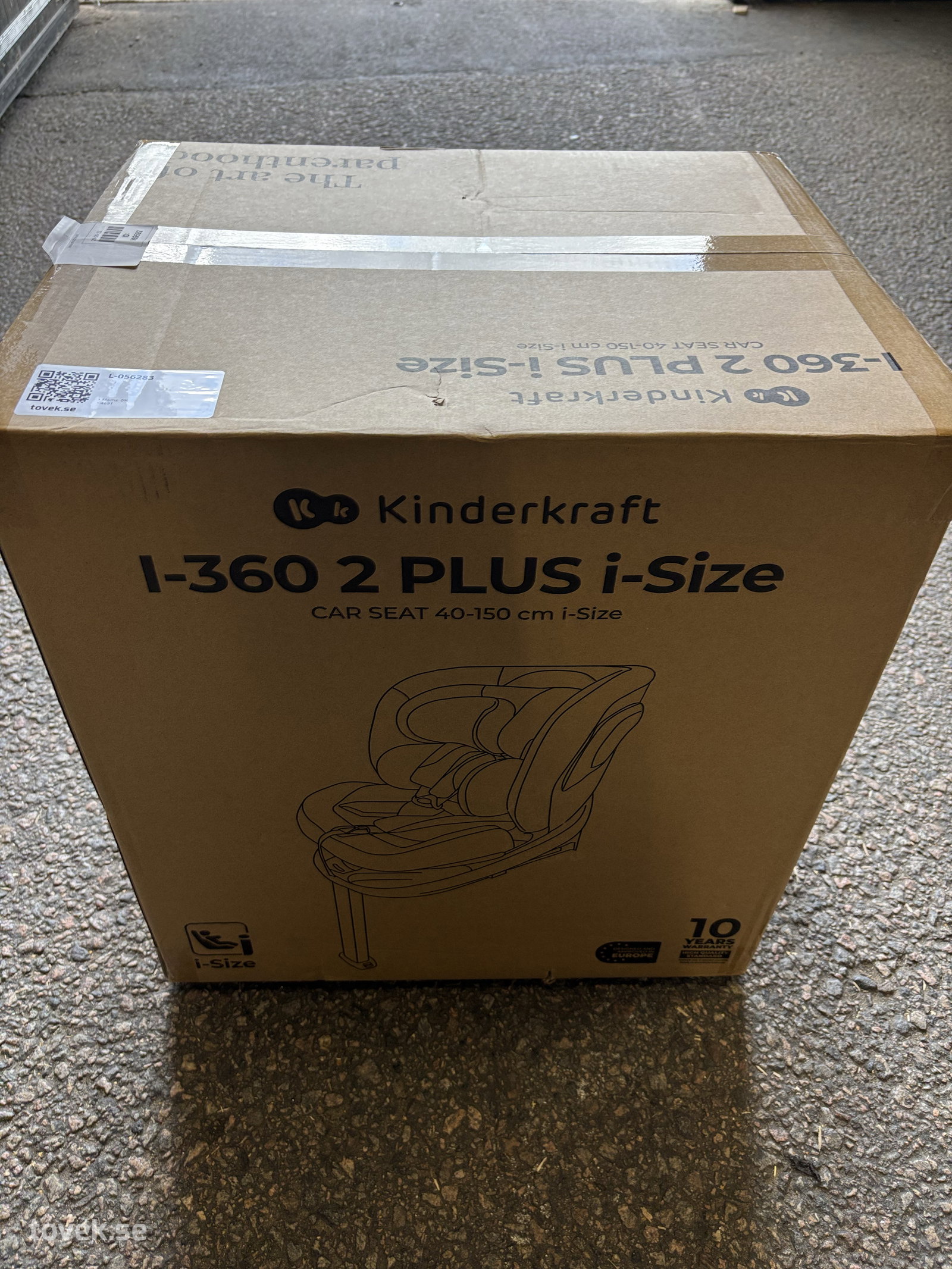 Bilbarnstol Kinderkraft på auktion i Ätran hos Toveks Auktioner