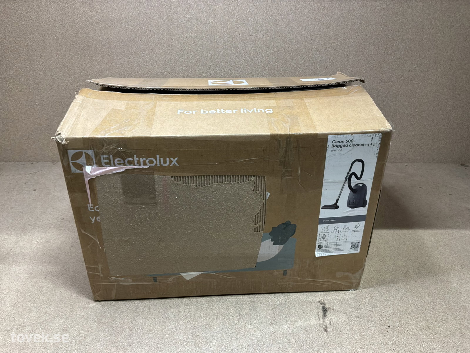 Dammsugare, Electrolux, Clean 500 EB51C1OG, bruten förpackning på auktion i Ätran hos Toveks Auktioner