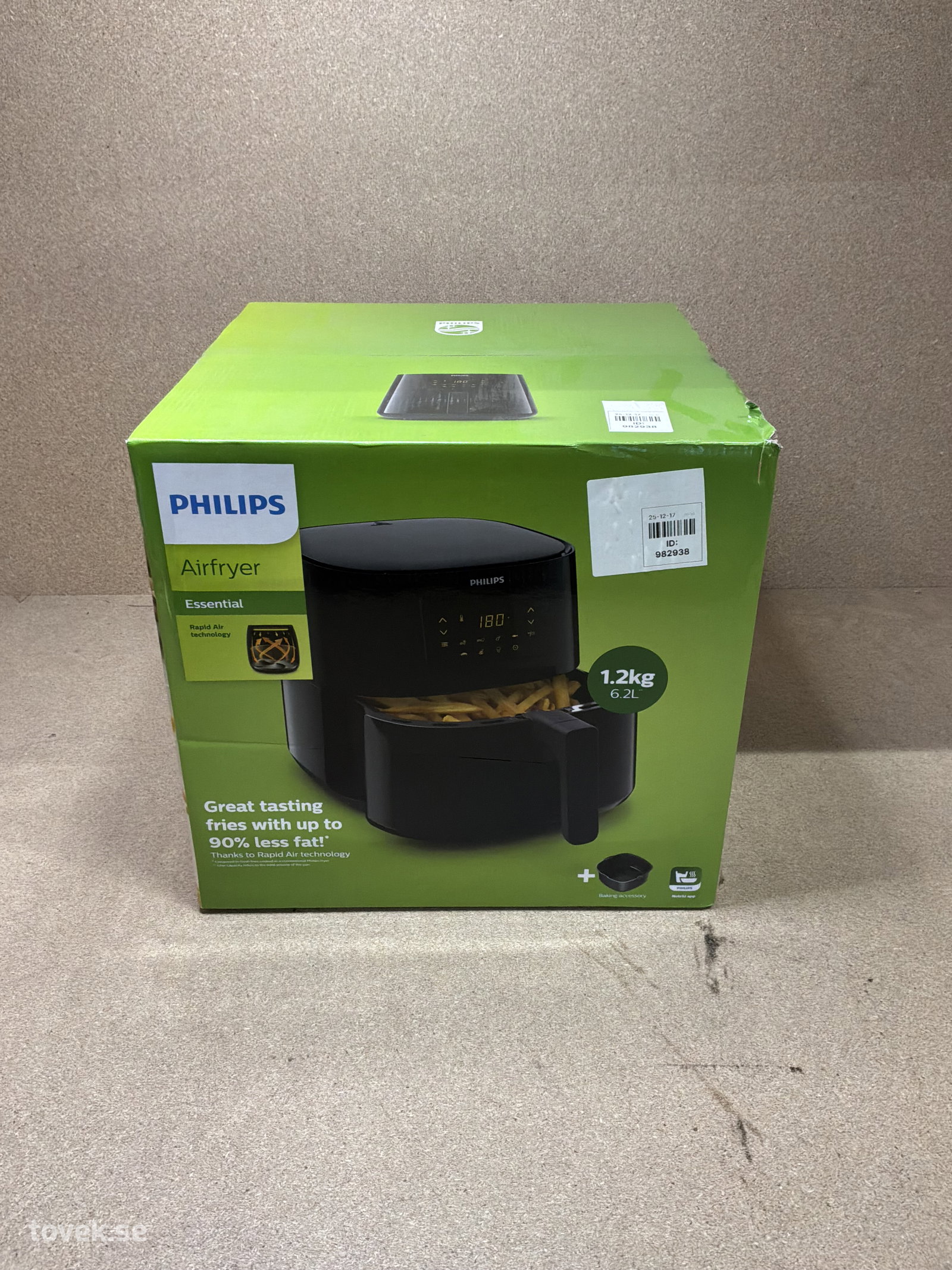 Airfryer, Philips, Essential HD9270 på auktion i Ätran hos Toveks Auktioner