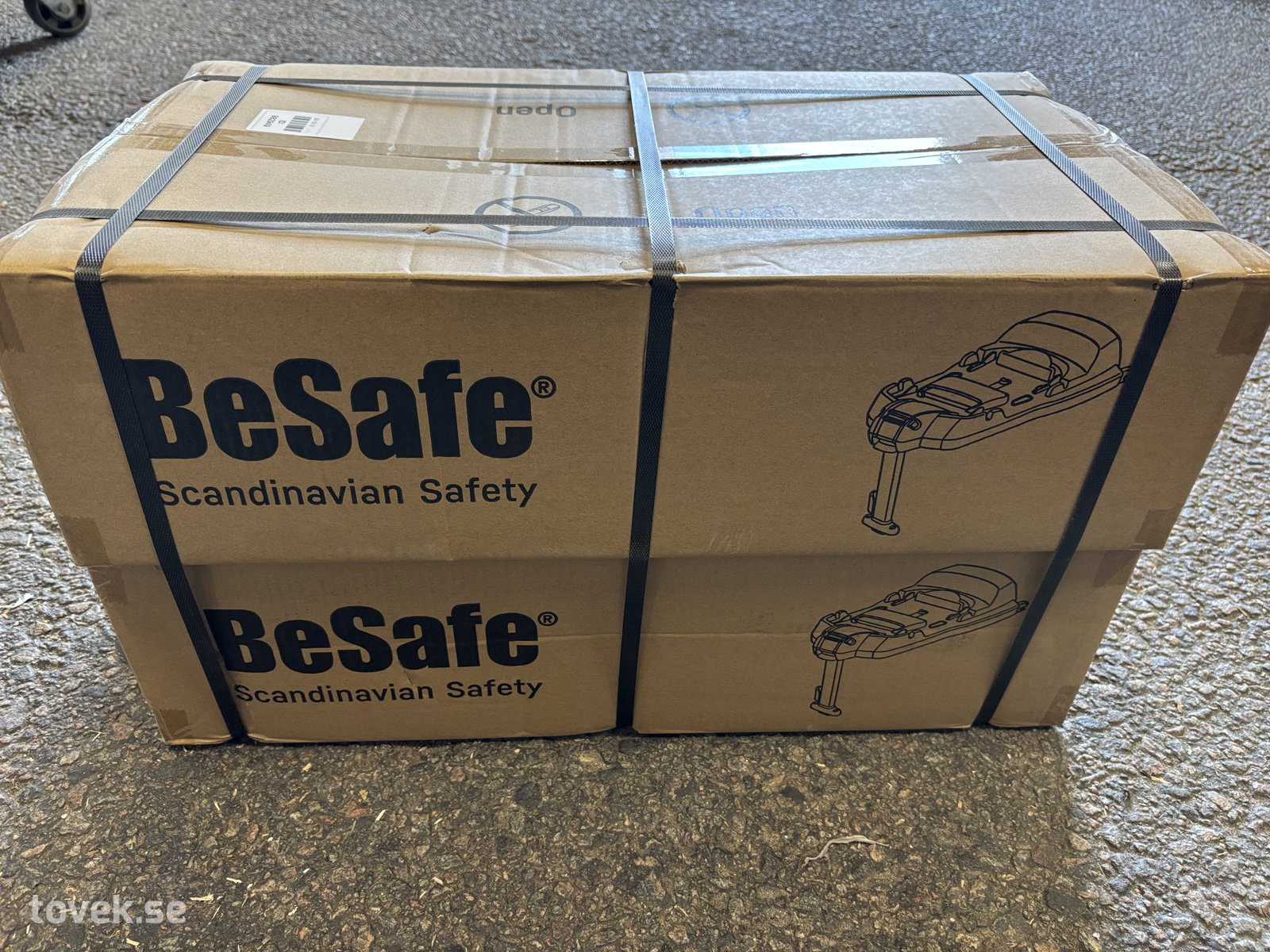 Isofix-bas 2st, BeSafe iZi Modular i-Size base på auktion i Ätran hos Toveks Auktioner