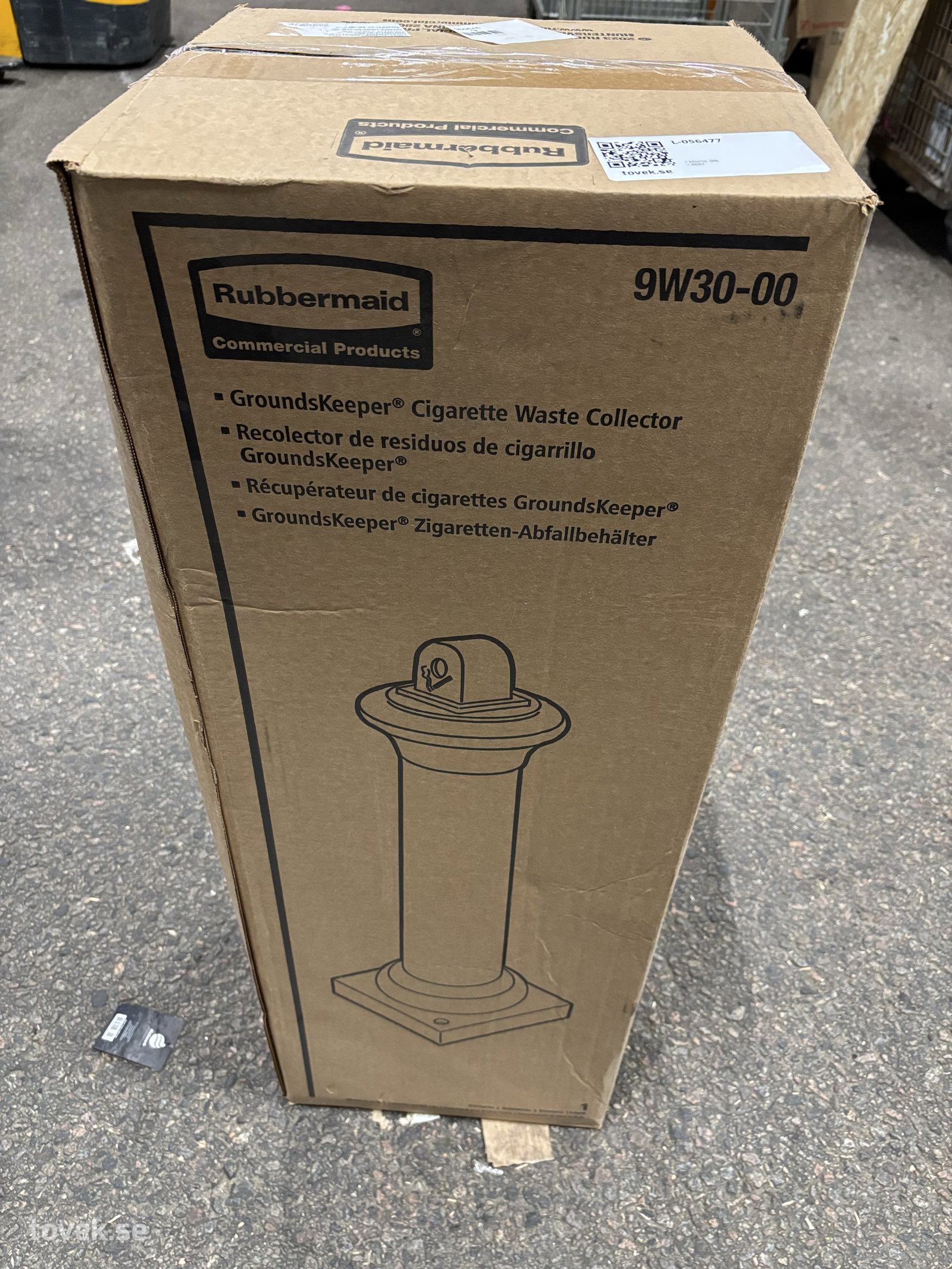 Askkopp/pelare Rubbermaid 9W30-00 på auktion i Ätran hos Toveks Auktioner