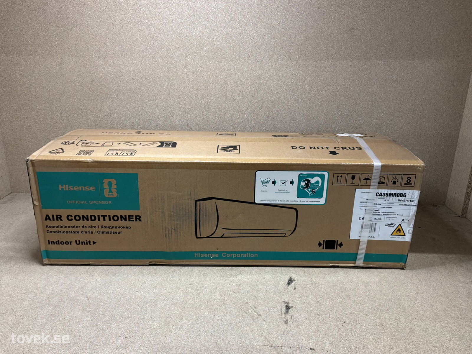 Inverter Hisense, CA35MR0BG på auktion i Ätran hos Toveks Auktioner
