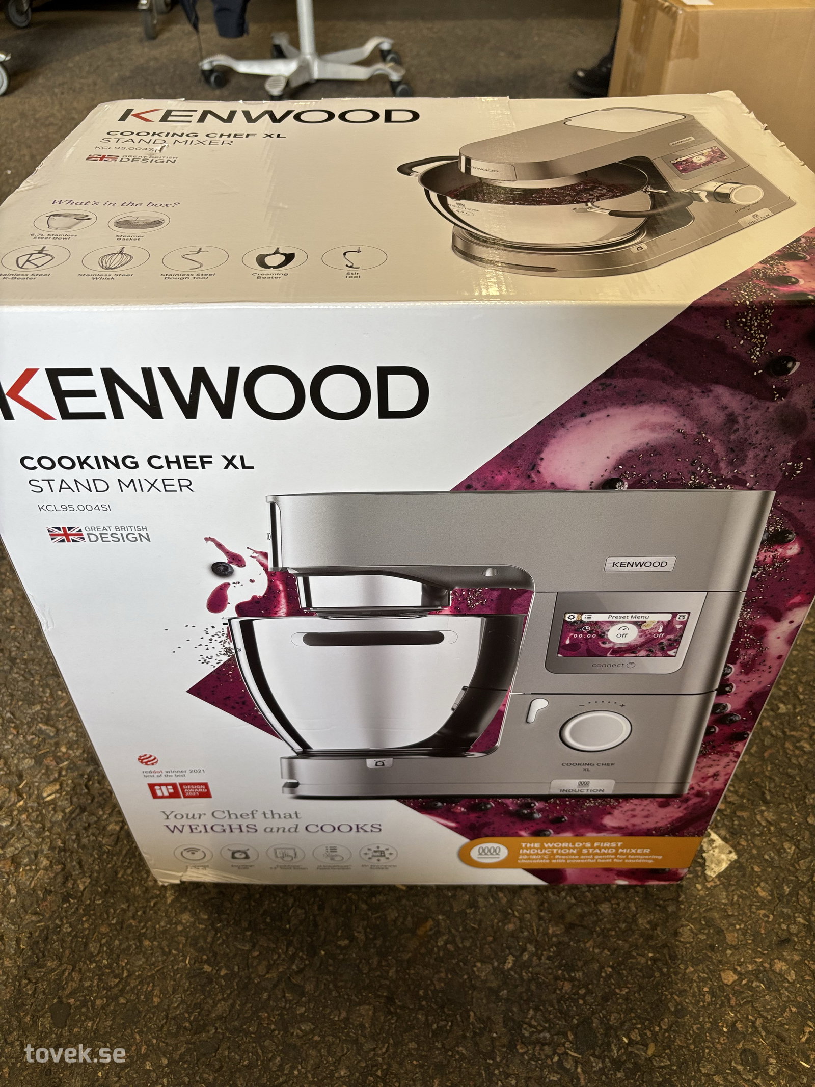 Köksassistens Kenwood KCL95 på auktion i Ätran hos Toveks Auktioner