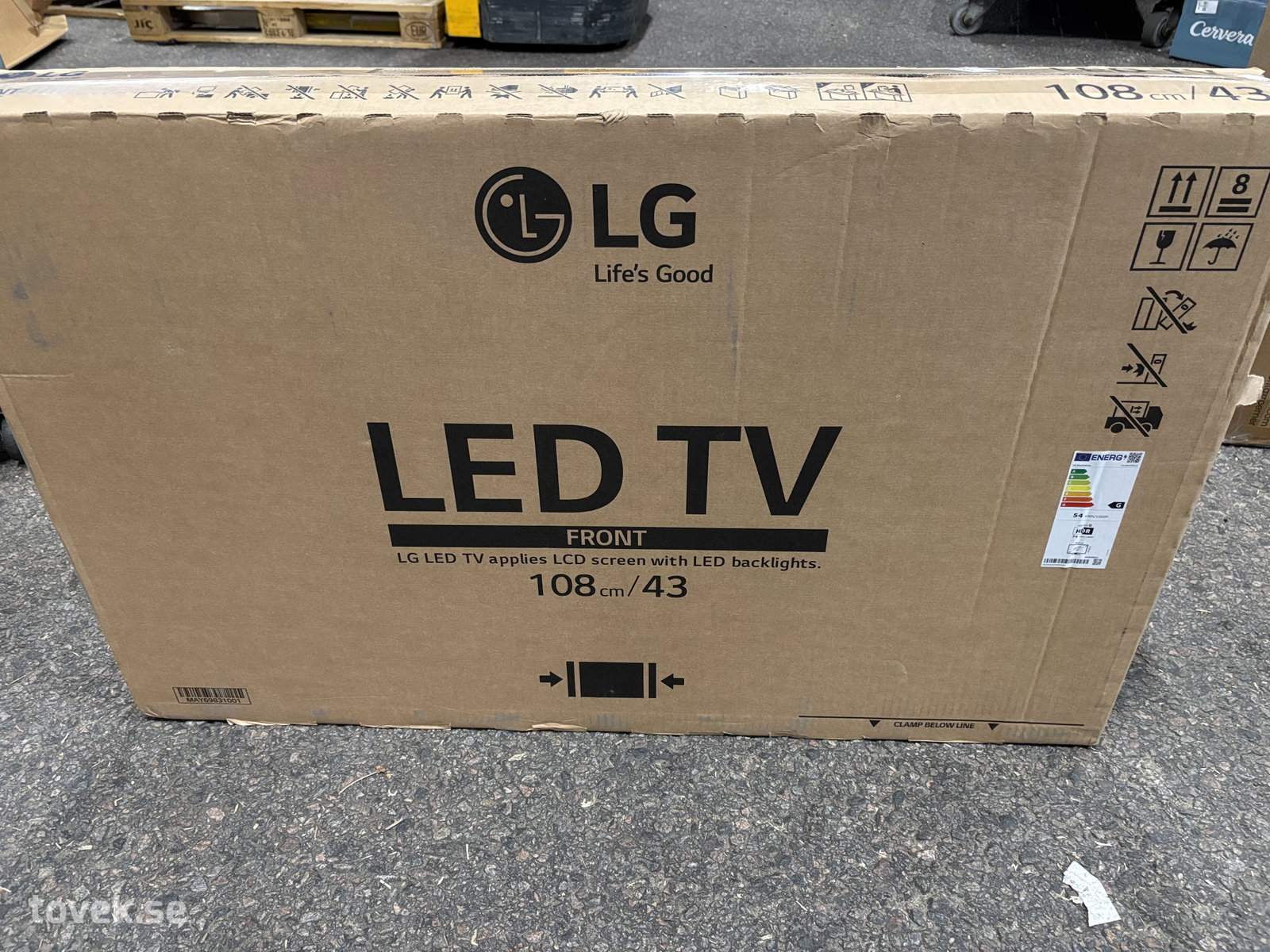 TV 43” LG LED TV, 43UN640S0LD på auktion i Ätran hos Toveks Auktioner