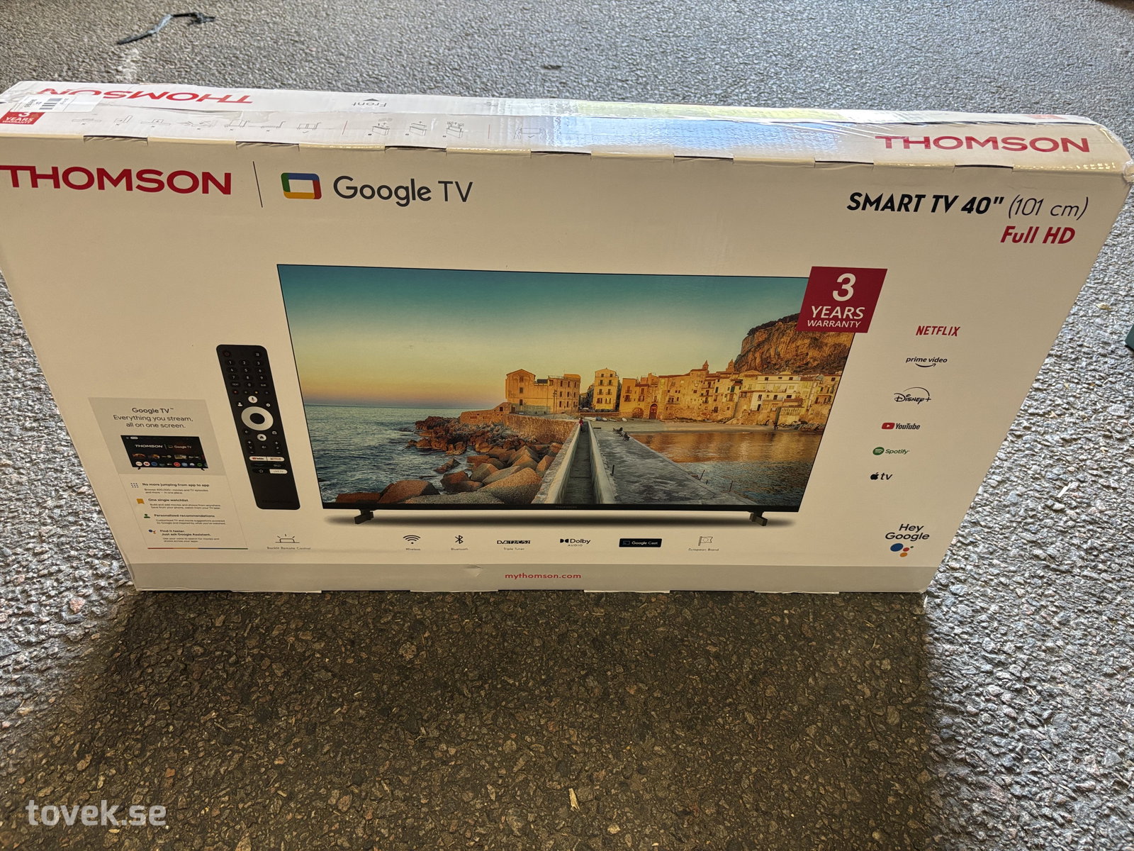 TV 40” Thomson 40FG2S15 på auktion i Ätran hos Toveks Auktioner