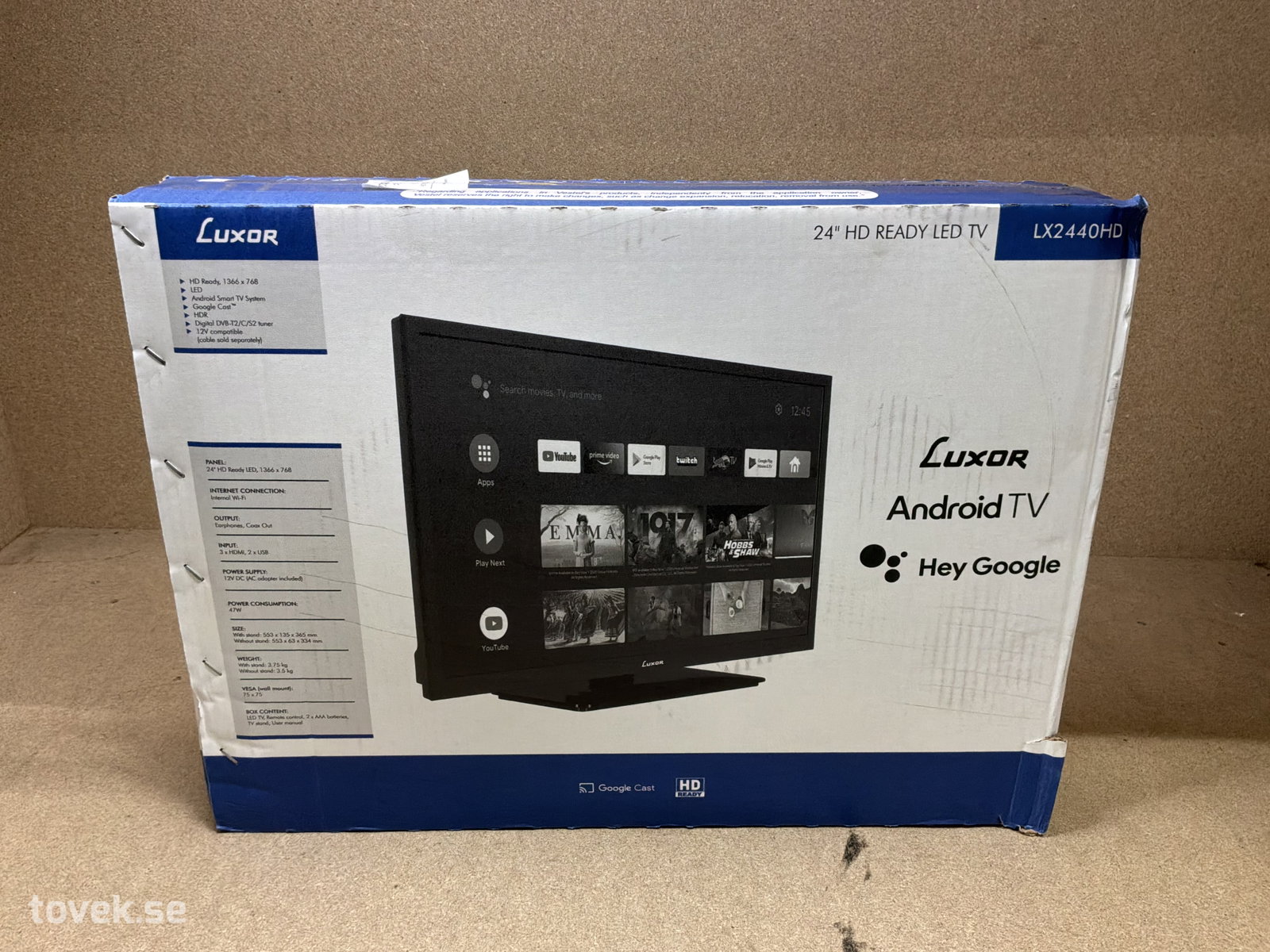 Tv, Luxor, LX2440HD på auktion i Ätran hos Toveks Auktioner