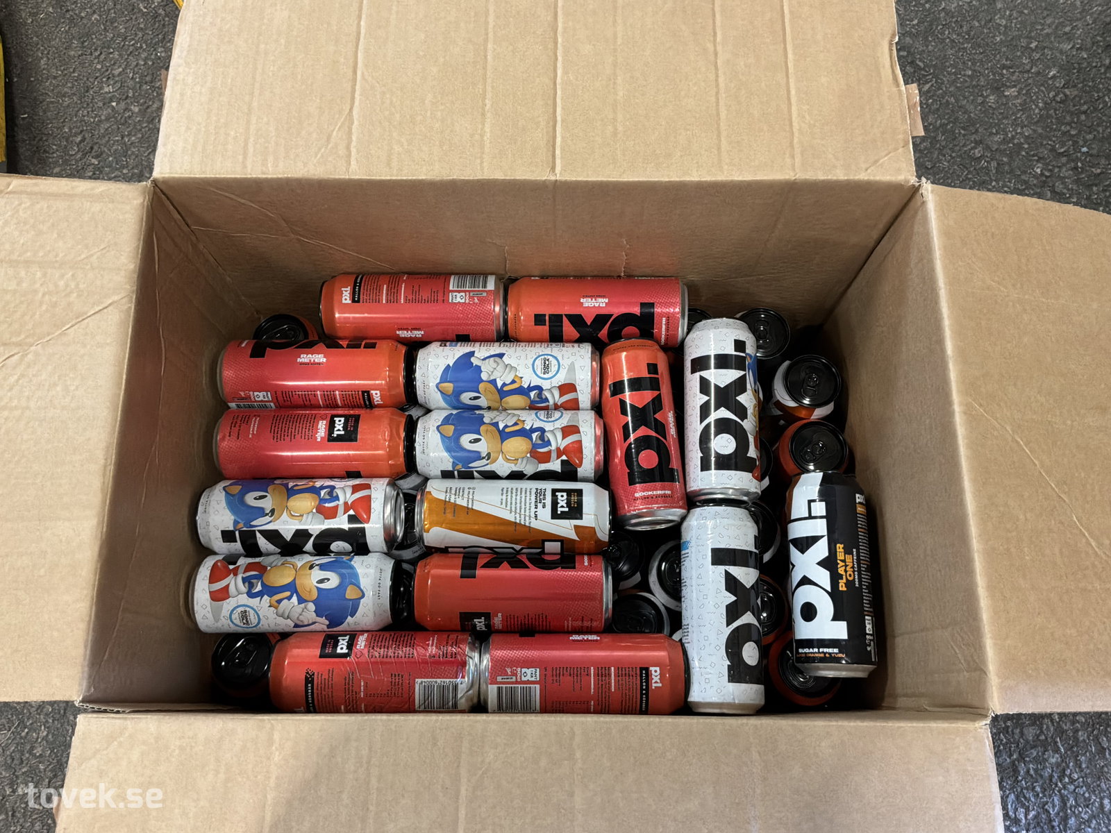 Energidrycker på auktion i Ätran hos Toveks Auktioner