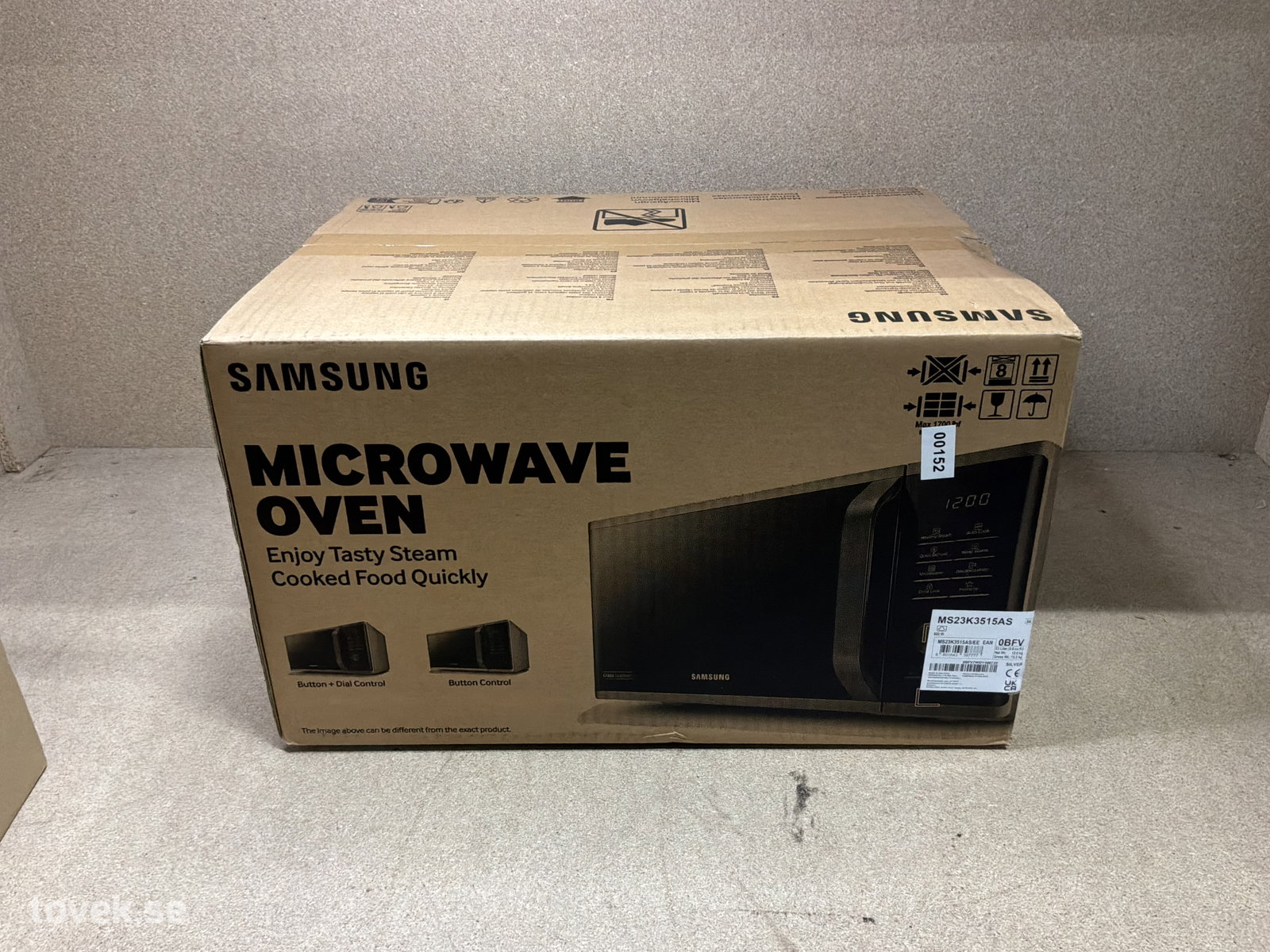 Mikrovågsugn, Samsung, MS23K3515AS på auktion i Ätran hos Toveks Auktioner