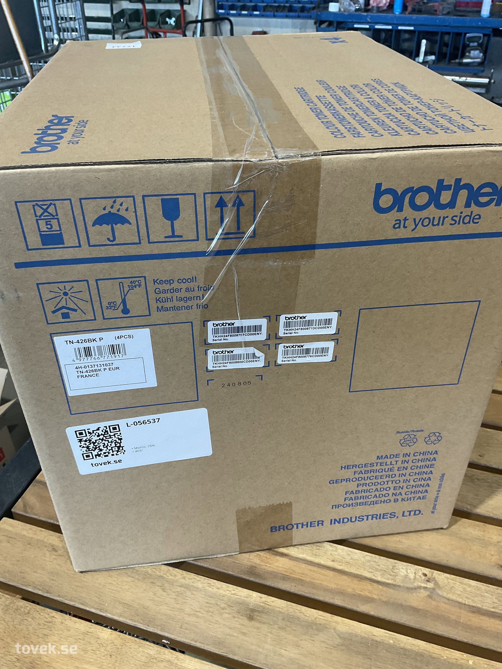 Toner Brother 4-pack på auktion i Tuna Hästberg, Idkerberget hos Toveks Auktioner