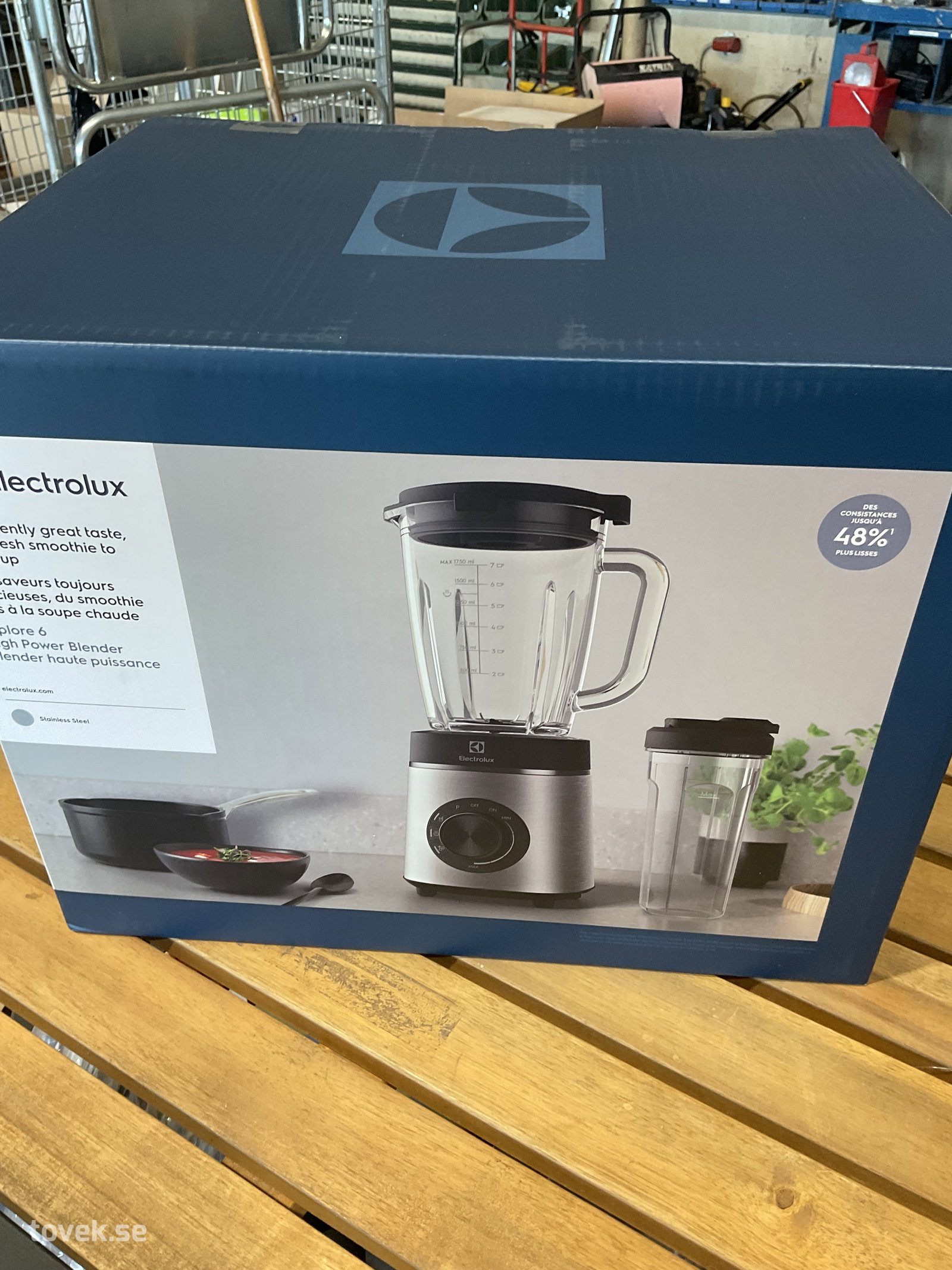 Blender Electrolux Explore 6 på auktion i Tuna Hästberg, Idkerberget hos Toveks Auktioner