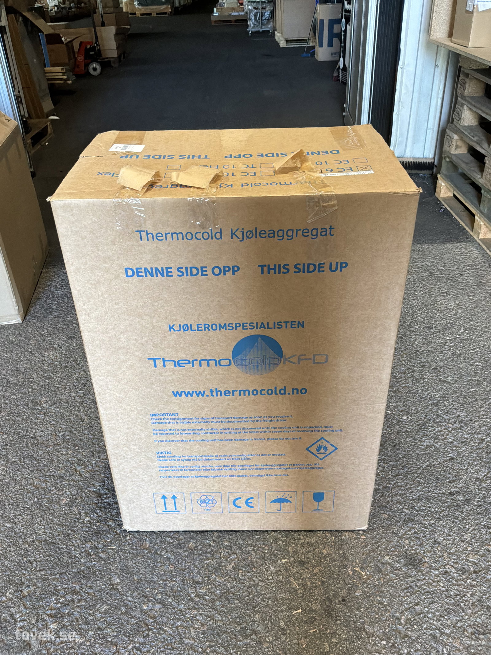 Kylaggregat, Thermocold EC 6 Flex, bruten förpackning på auktion i Ätran hos Toveks Auktioner