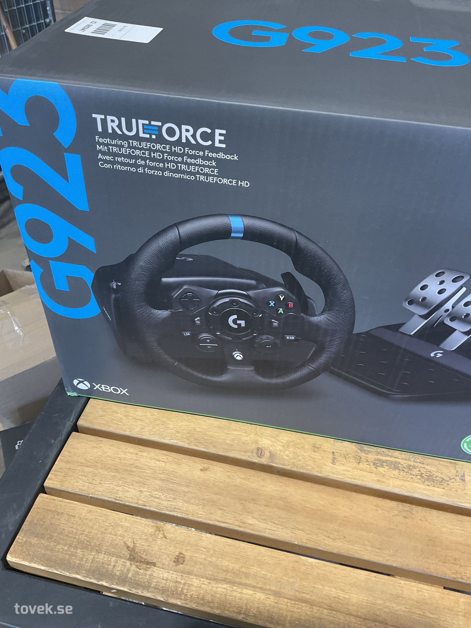 Logitech G923 TrueForce för Xbox på auktion i Tuna Hästberg, Idkerberget hos Toveks Auktioner