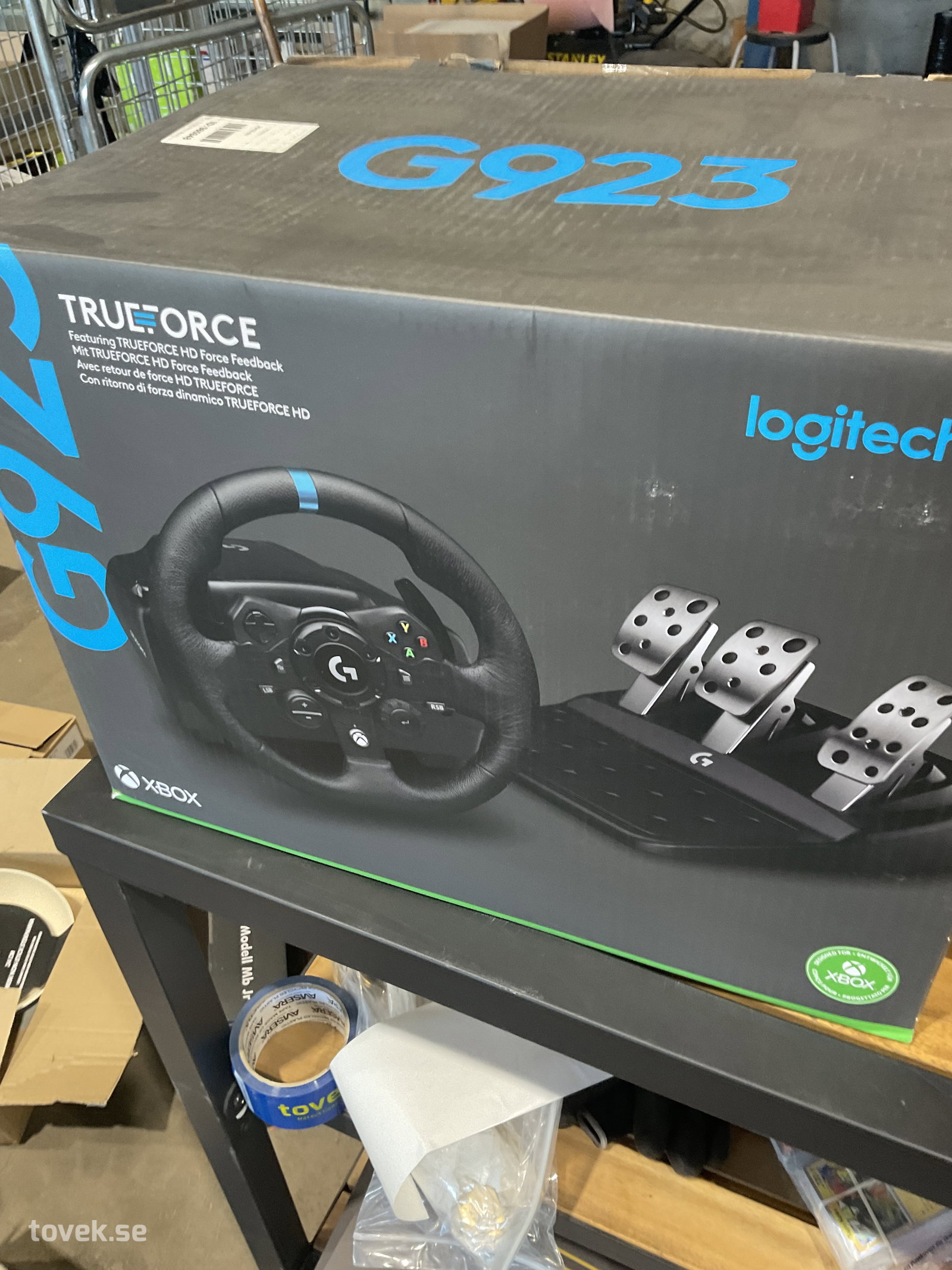 Ratt & pedaler till Xbox på auktion i Tuna Hästberg, Idkerberget hos Toveks Auktioner