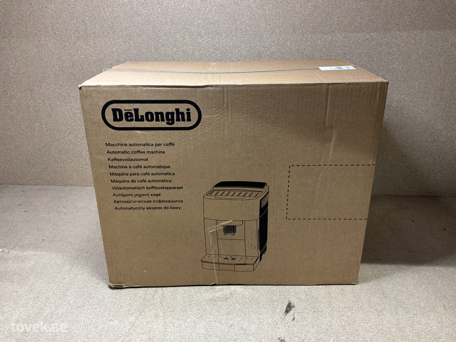 Kaffemaskin, DeLonghi, ECAM12.121.B på auktion i Ätran hos Toveks Auktioner