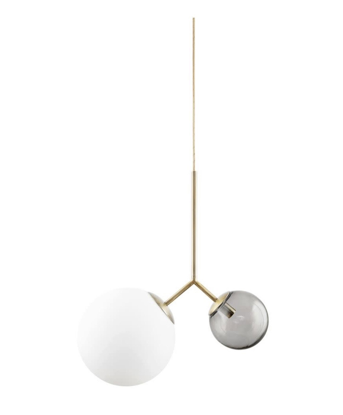 Lampa Twice grey/white, ny i kartong på auktion i Tuna Hästberg, Idkerberget hos Toveks Auktioner