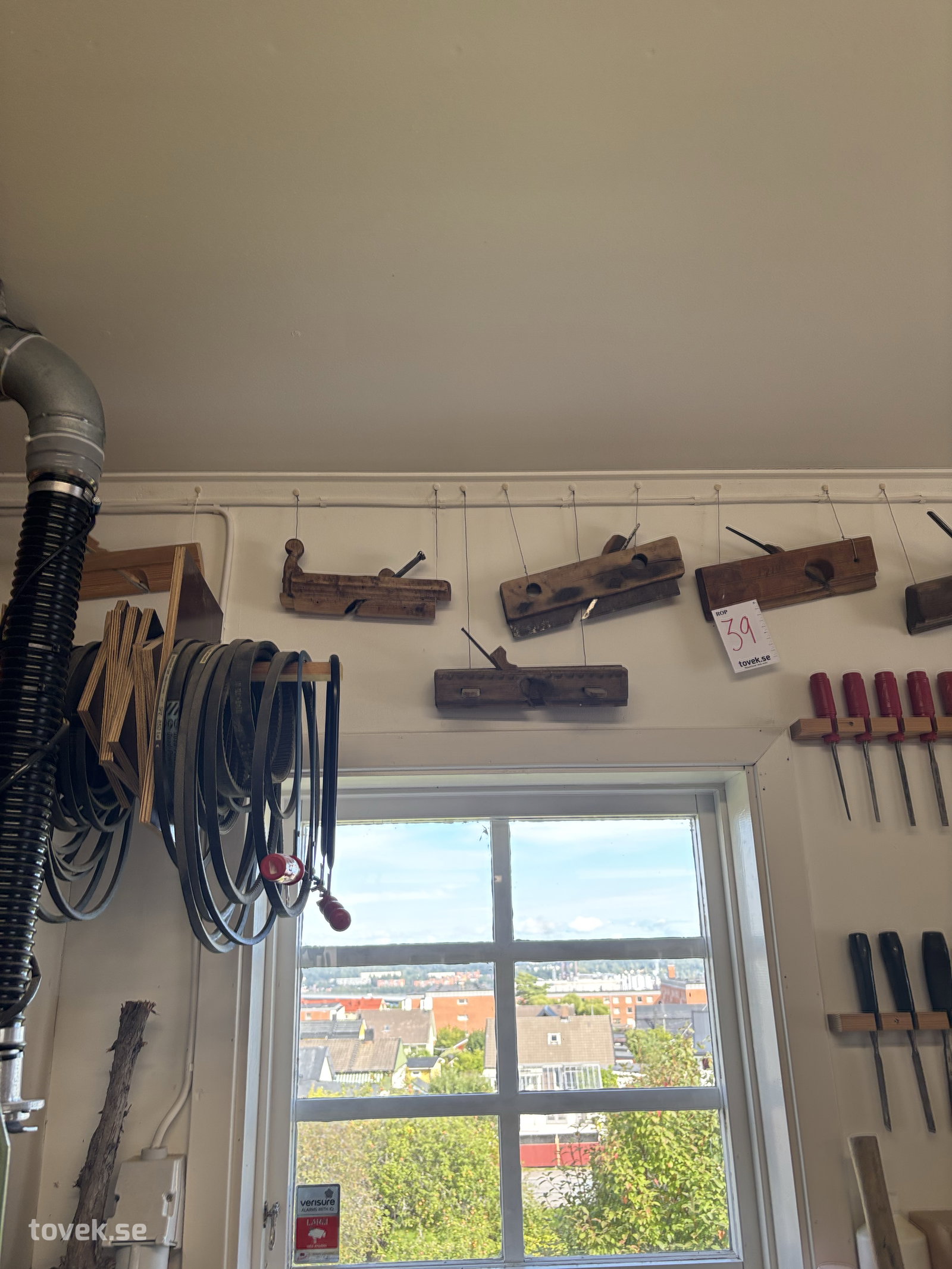 Gamla hyvlar på auktion i Sundsvall hos Toveks Auktioner