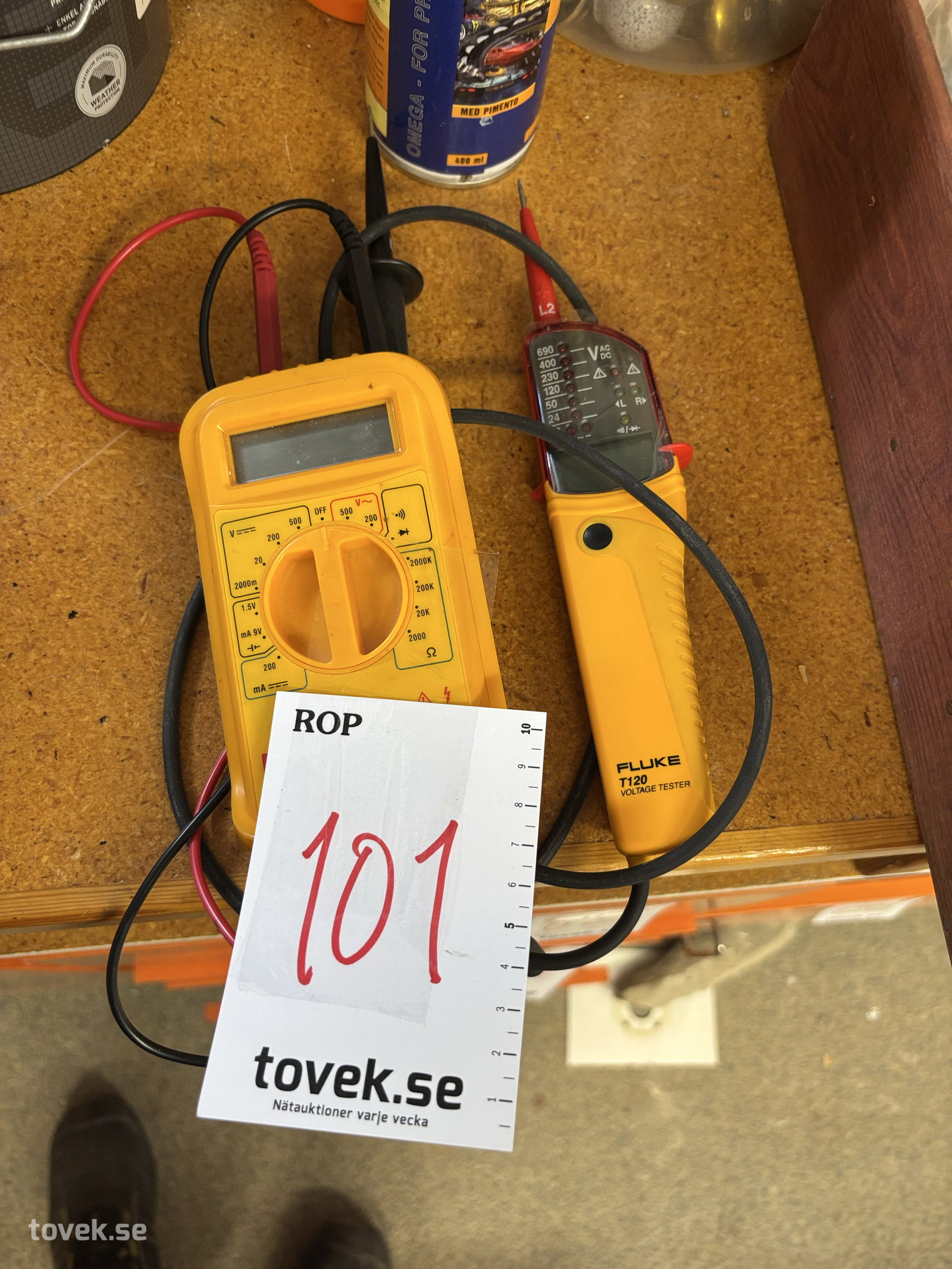 Mätinstrument på auktion i Sundsvall hos Toveks Auktioner