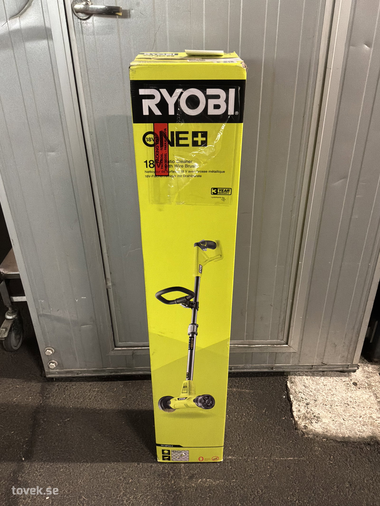 Ryobi Plattrensare RY18PCA-0 på auktion i Ätran hos Toveks Auktioner