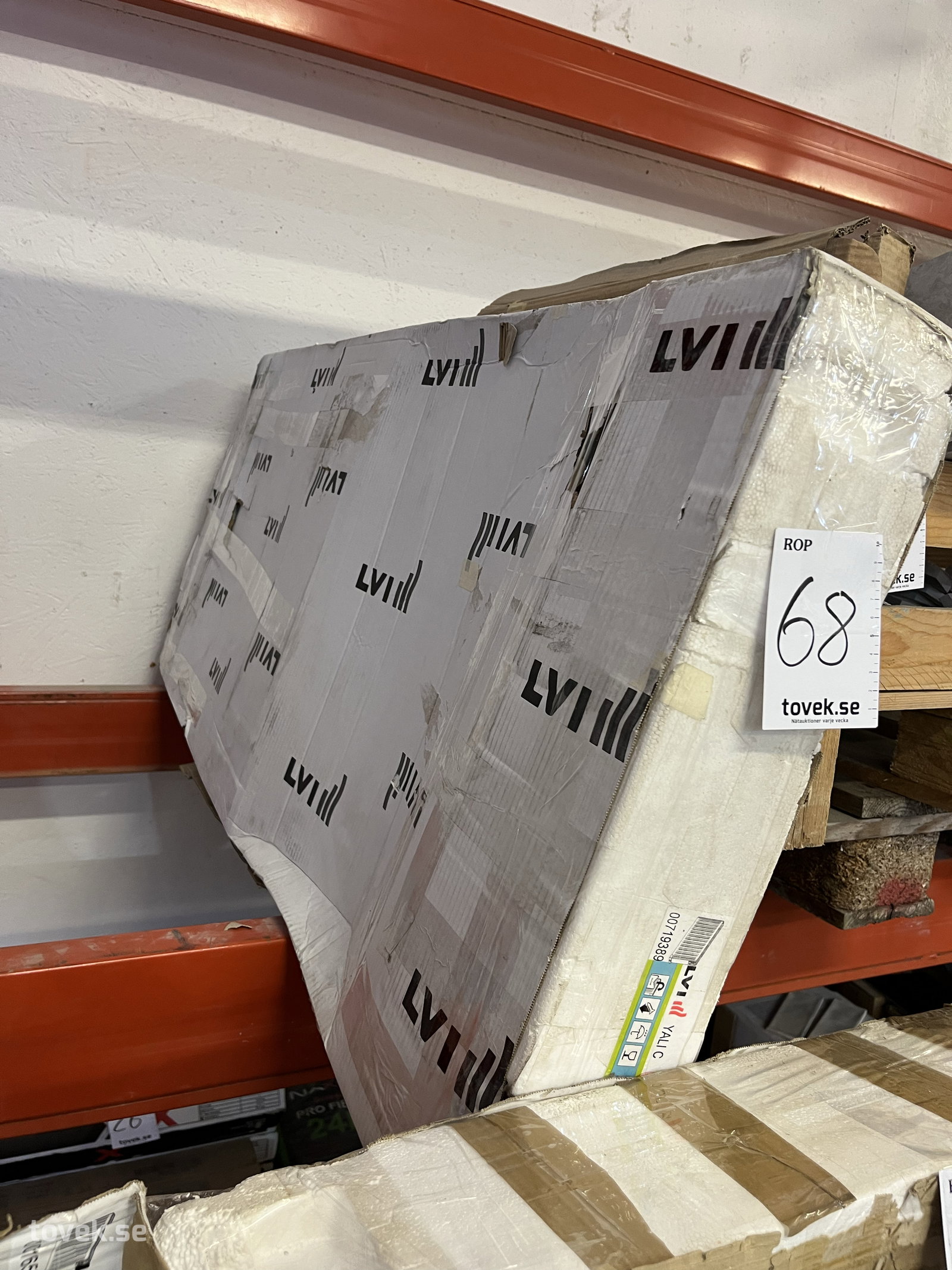 Oljefylld elradiator 1300 × 500 mm på auktion i Östersund hos Toveks Auktioner