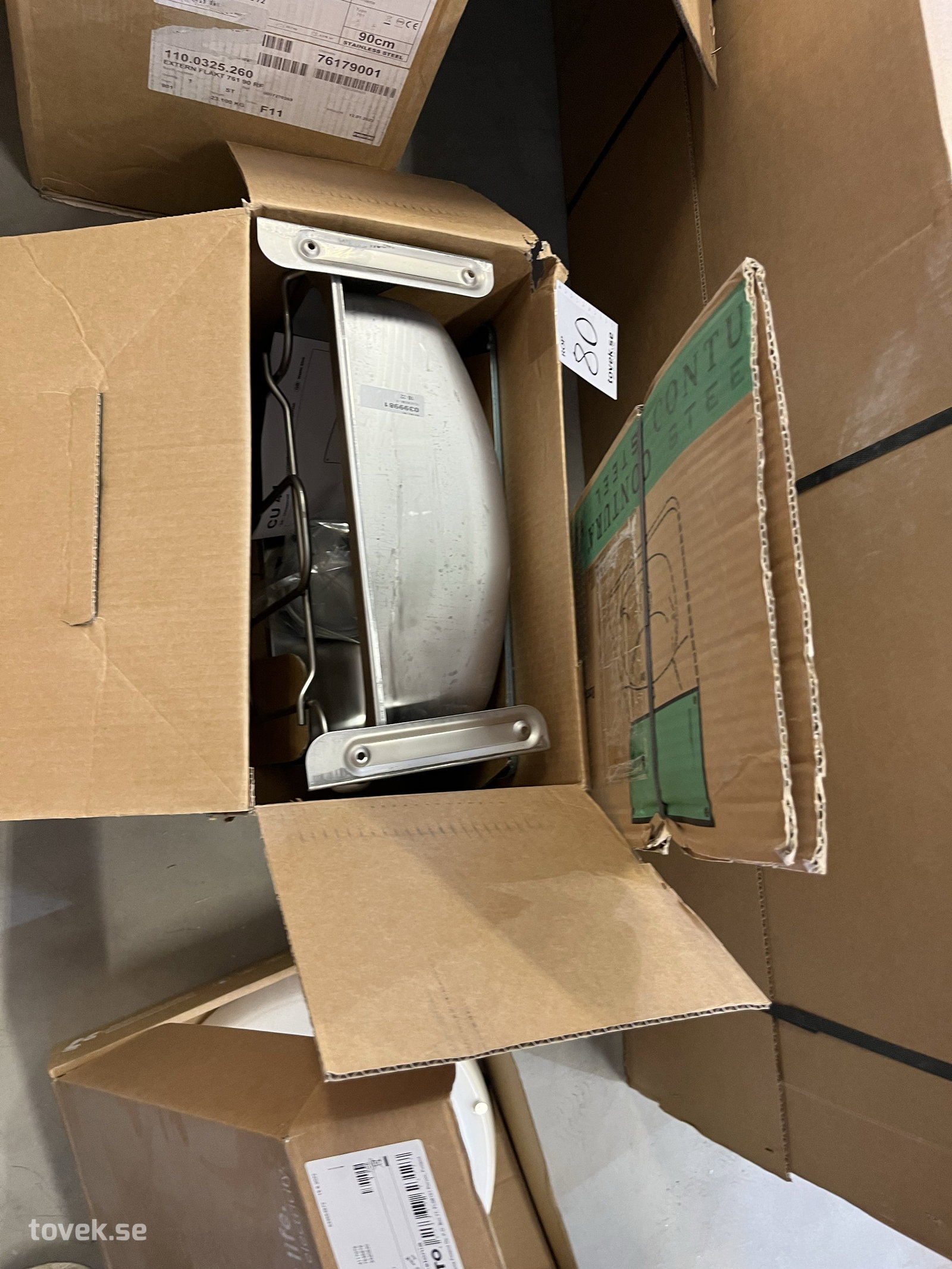 Contura Steel CU 44 utslagstratt/utslagsback på auktion i Östersund hos Toveks Auktioner
