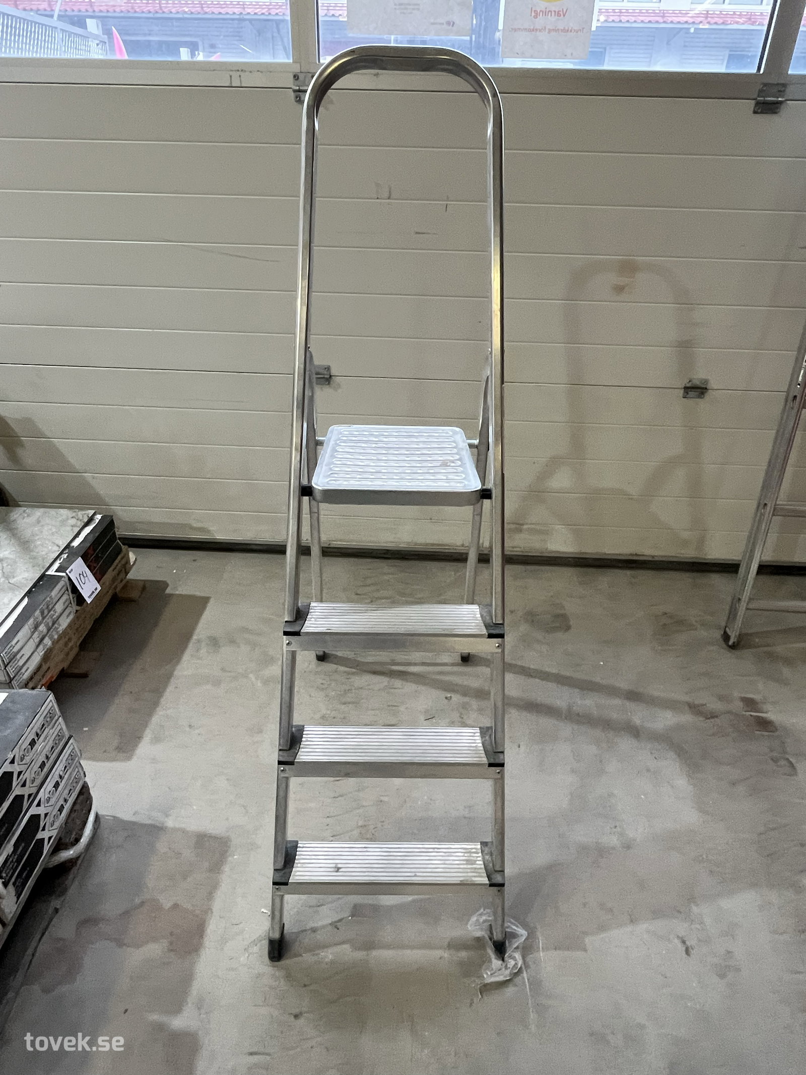 Aluminium trappstege på auktion i Östersund hos Toveks Auktioner