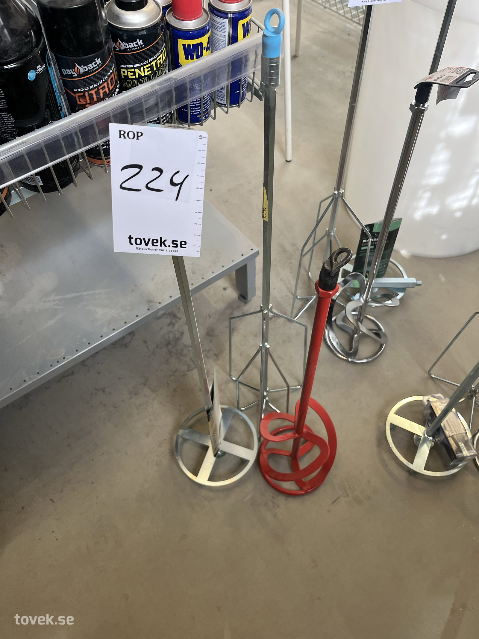 3st Omrörare på auktion i Östersund hos Toveks Auktioner