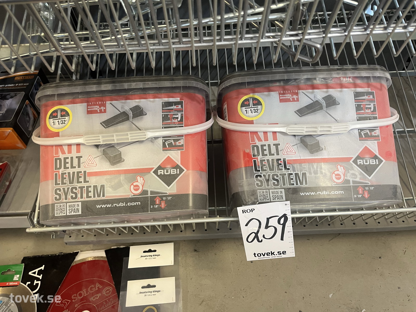 2st Rubi Delta Level System på auktion i Östersund hos Toveks Auktioner