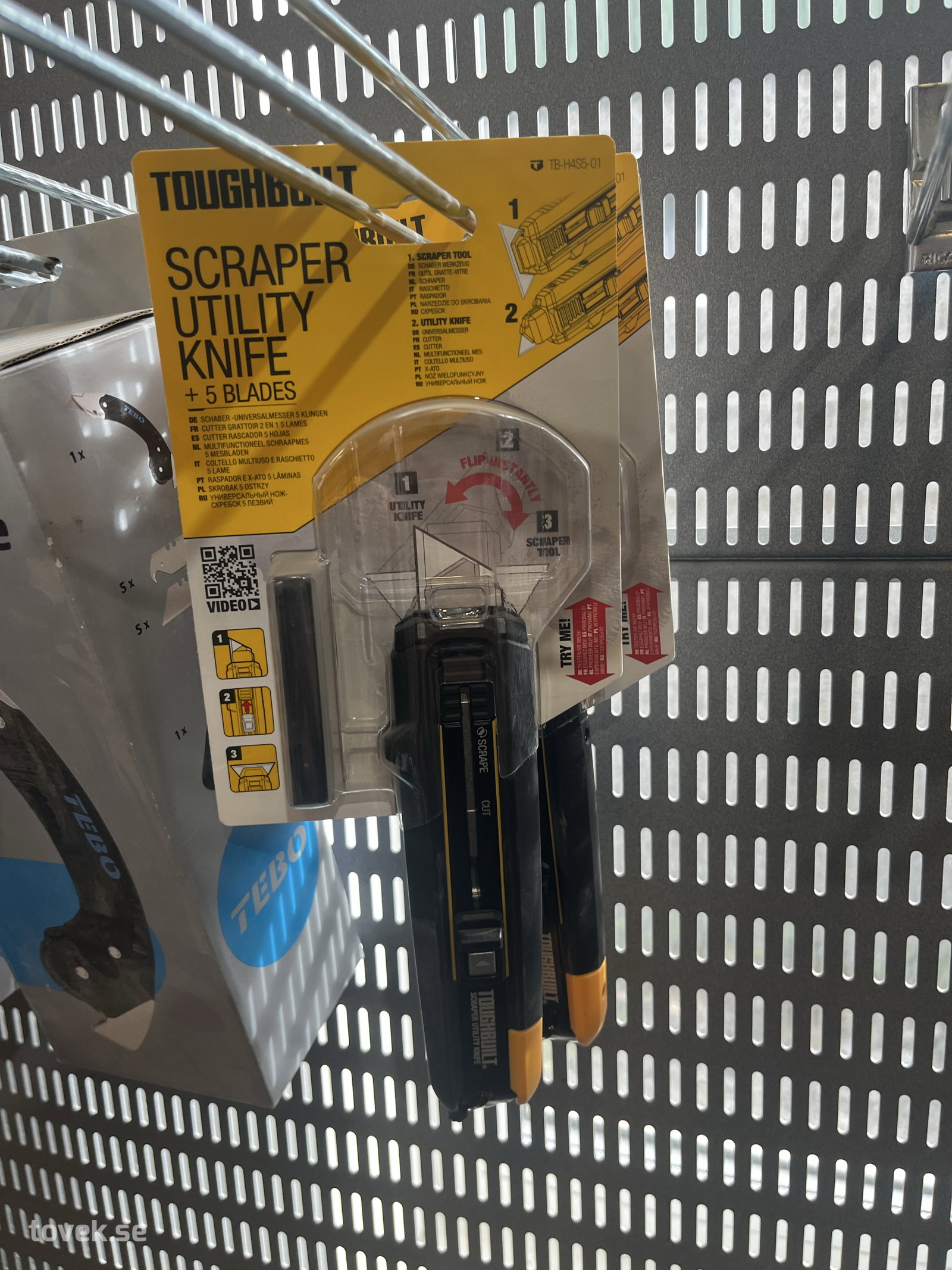 2st ToughBuilt Scraper Utility Knife på auktion i Östersund hos Toveks Auktioner