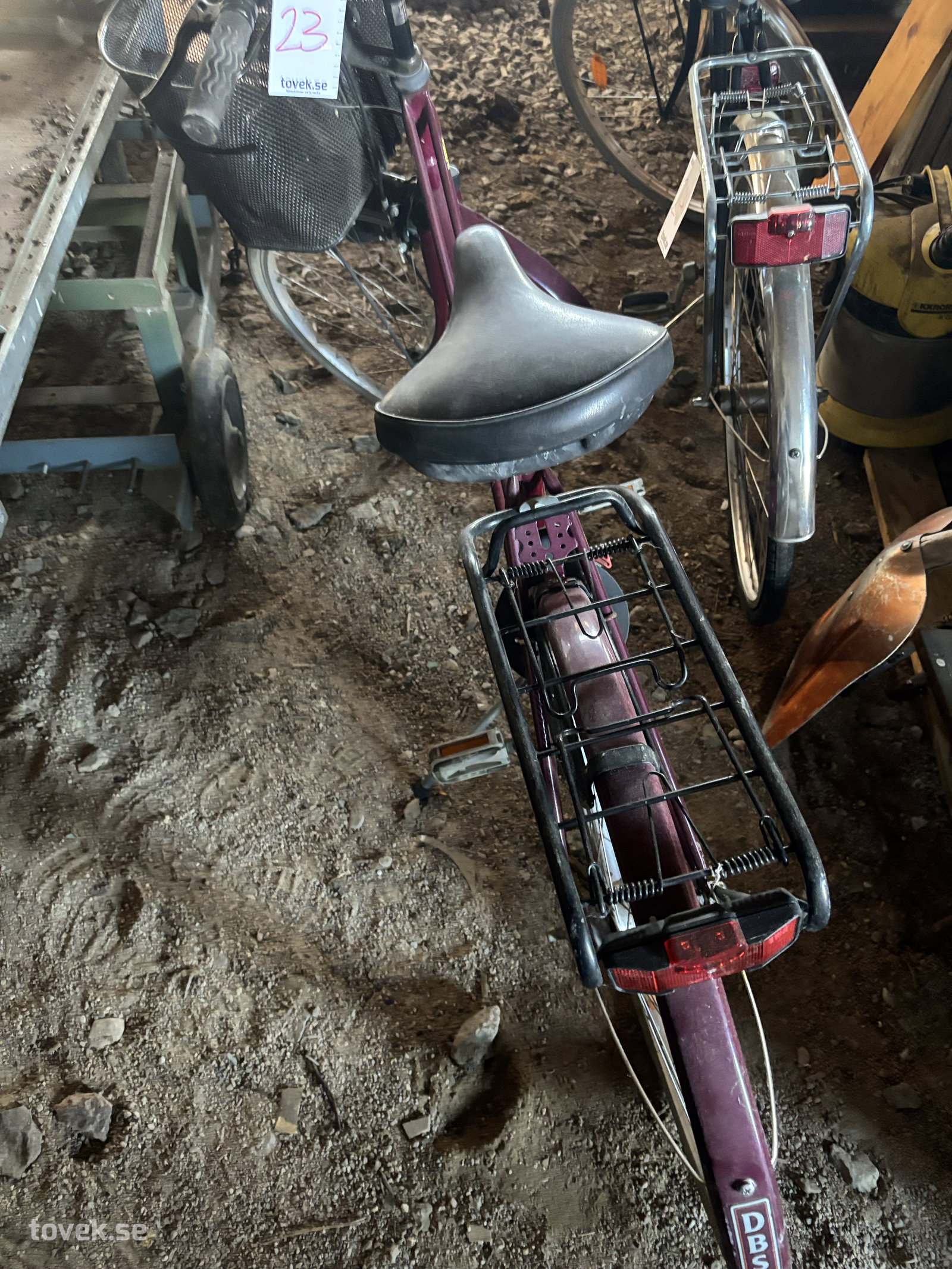Damcykel på auktion i Söderhamn hos Toveks Auktioner