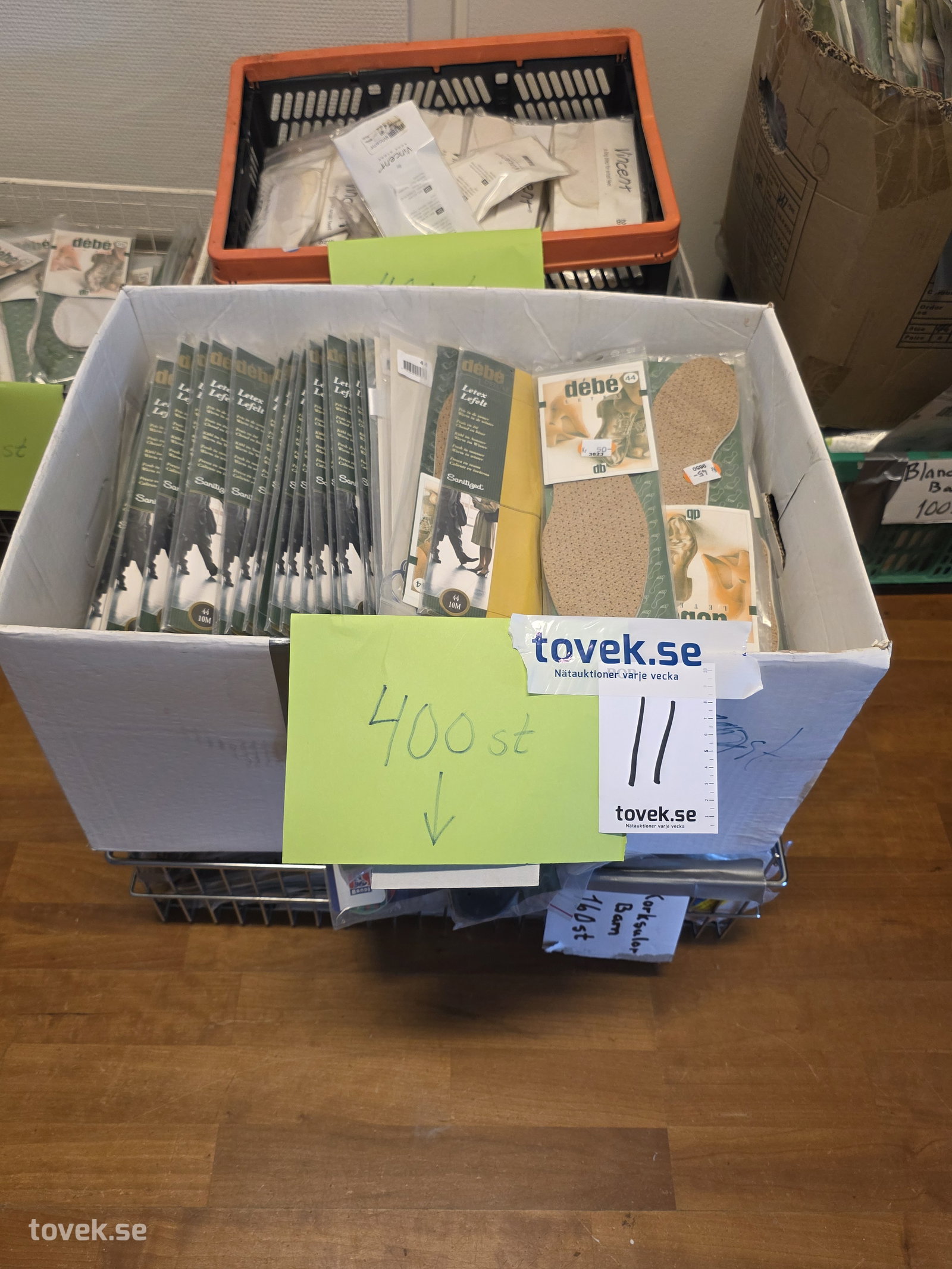 Parti med sulor, ca 400st på auktion i Filipstad hos Toveks Auktioner