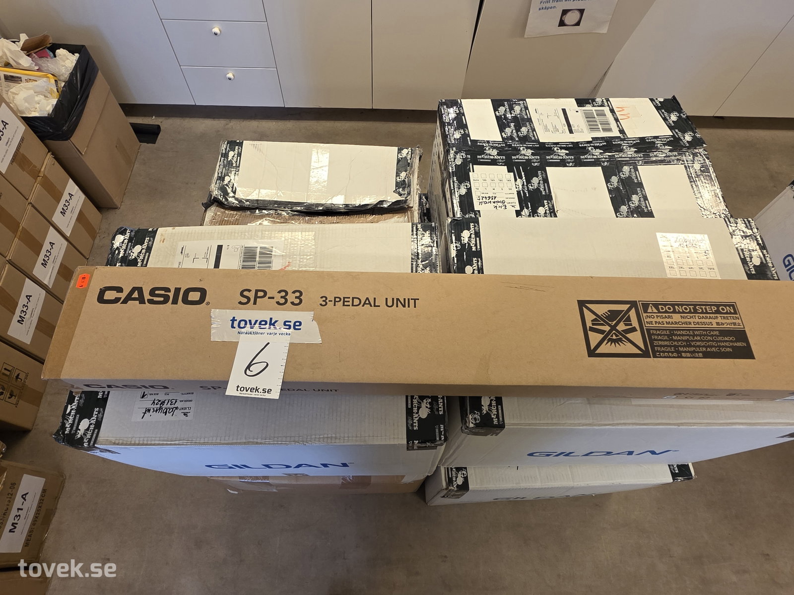 Pedalenhet till Keyboard Casio på auktion i Fagersta hos Toveks Auktioner
