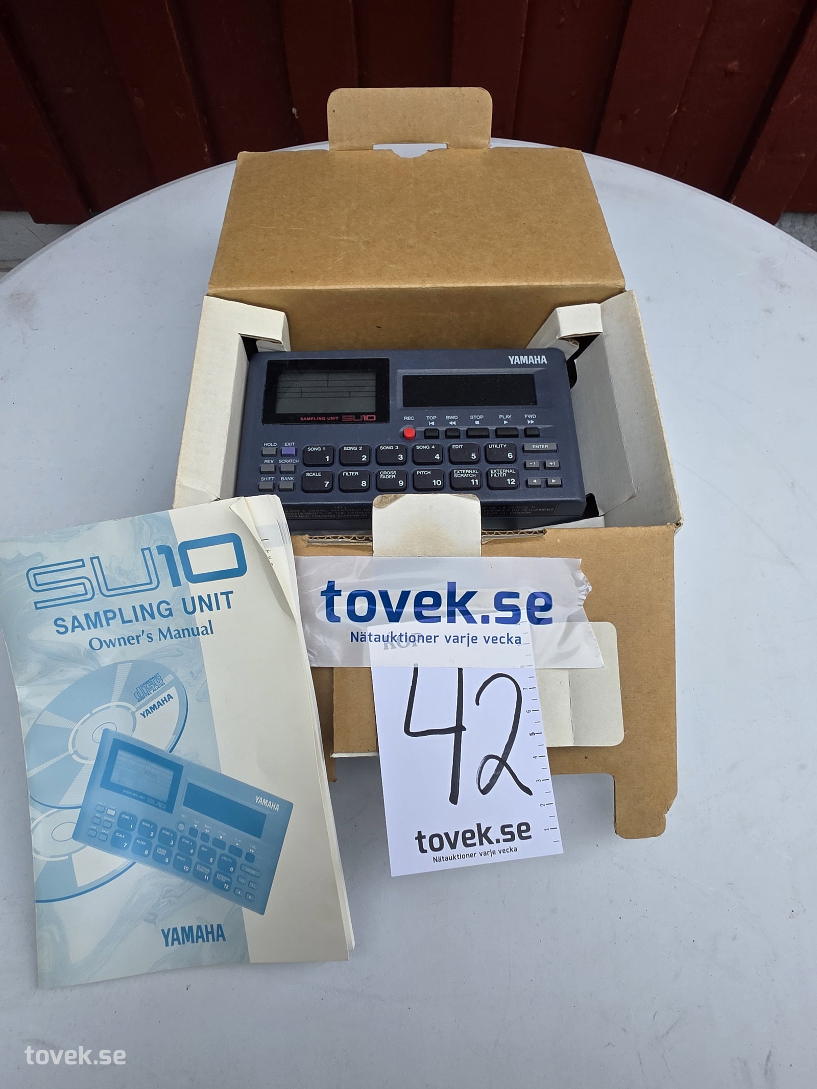 Sampling Unit Yamaha SU10 på auktion i Fagersta hos Toveks Auktioner