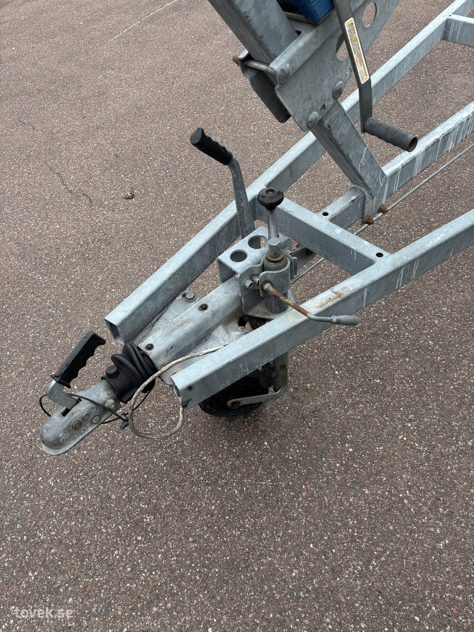 Släp Trailergruppen 1001, 1998 på auktion i Borlänge hos Toveks Auktioner