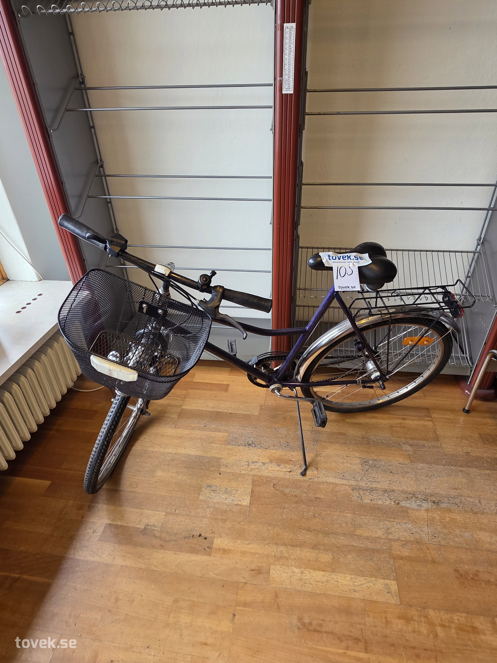 Damcykel på auktion i Filipstad hos Toveks Auktioner