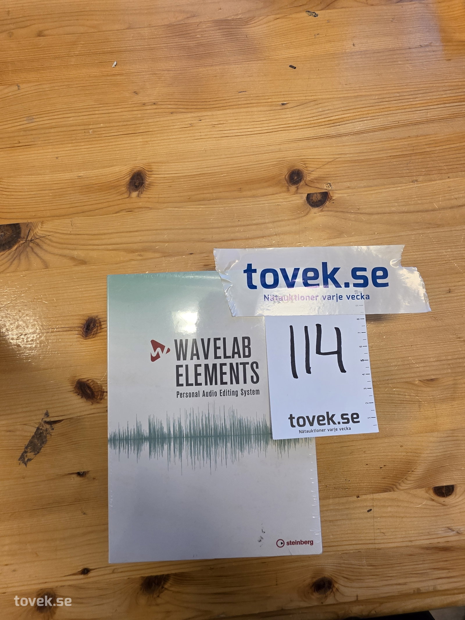 Wavelab Elements Ljudkreatörsprogram på auktion i Fagersta hos Toveks Auktioner
